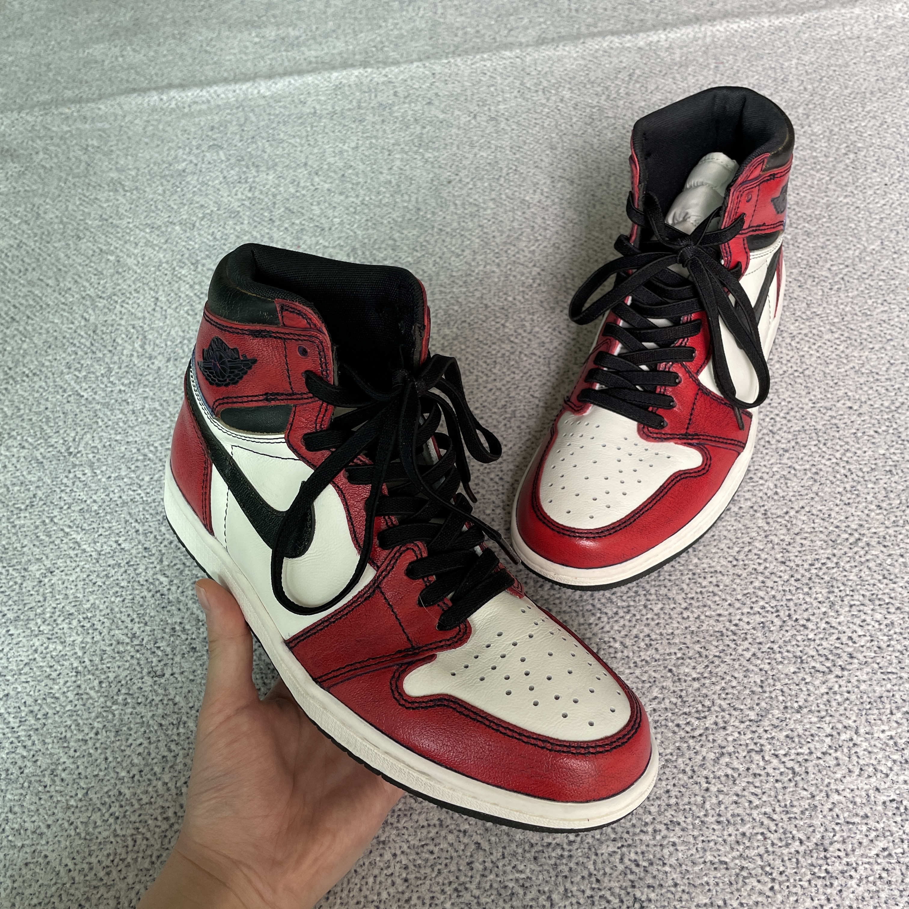 Jordan 1 Retro High OG Defiant SB LA to Chicago 착용 스타일 - 2