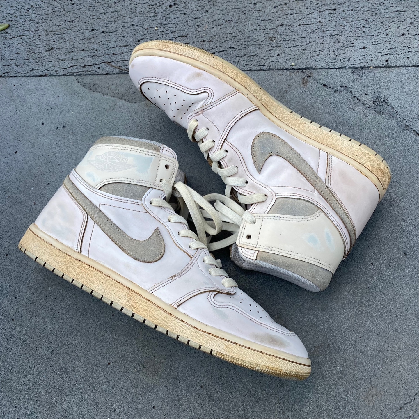 Jordan 1 High 85 Neutral Grey 착용 스타일 - 5