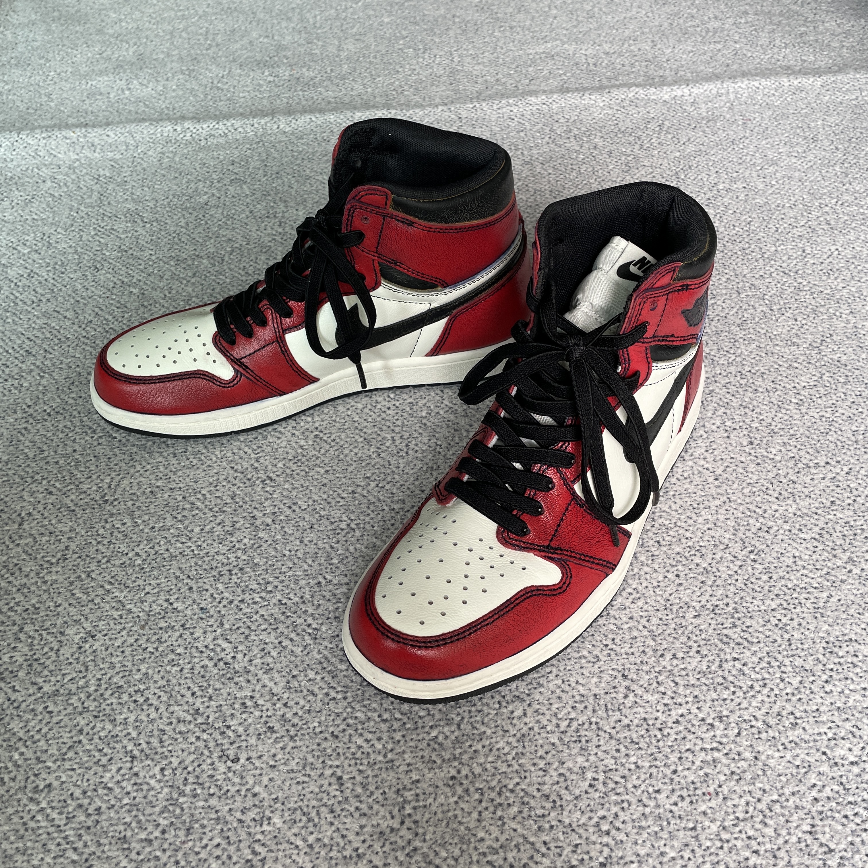 Jordan 1 Retro High OG Defiant SB LA to Chicago 착용 스타일 - 1