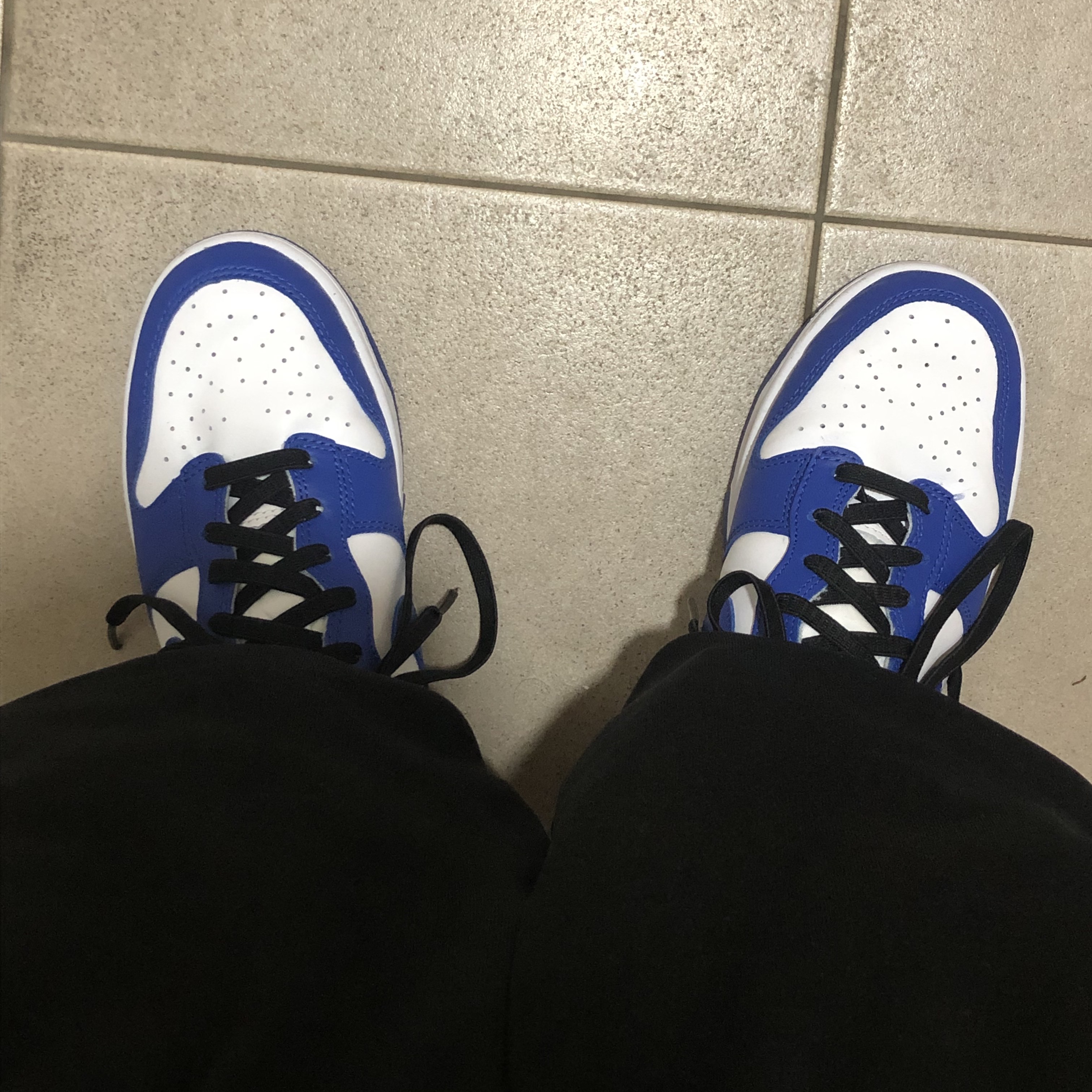 Nike Dunk High Retro Game Royal 착용 스타일 - 3