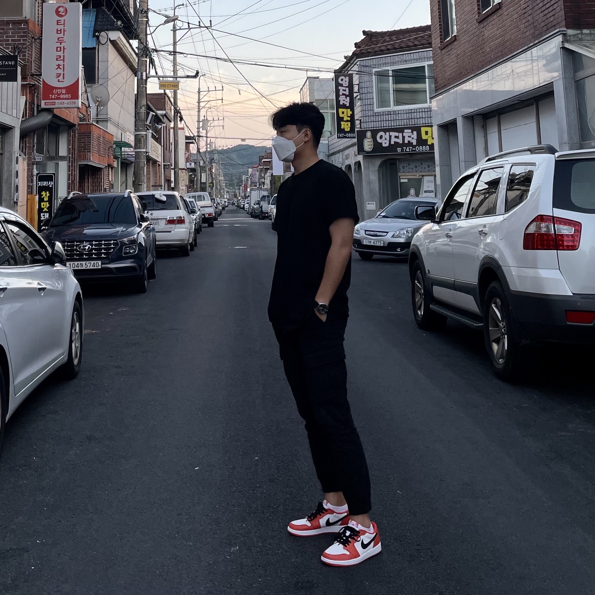 Jordan 1 Low OG Starfish 착용 스타일