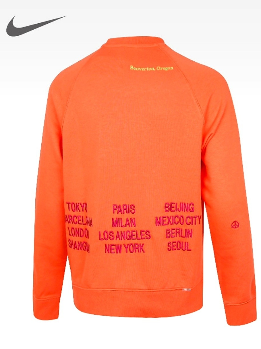 Nike x Sacai x Fragment LDWaffle Blackened Blue 착용 스타일 - 4