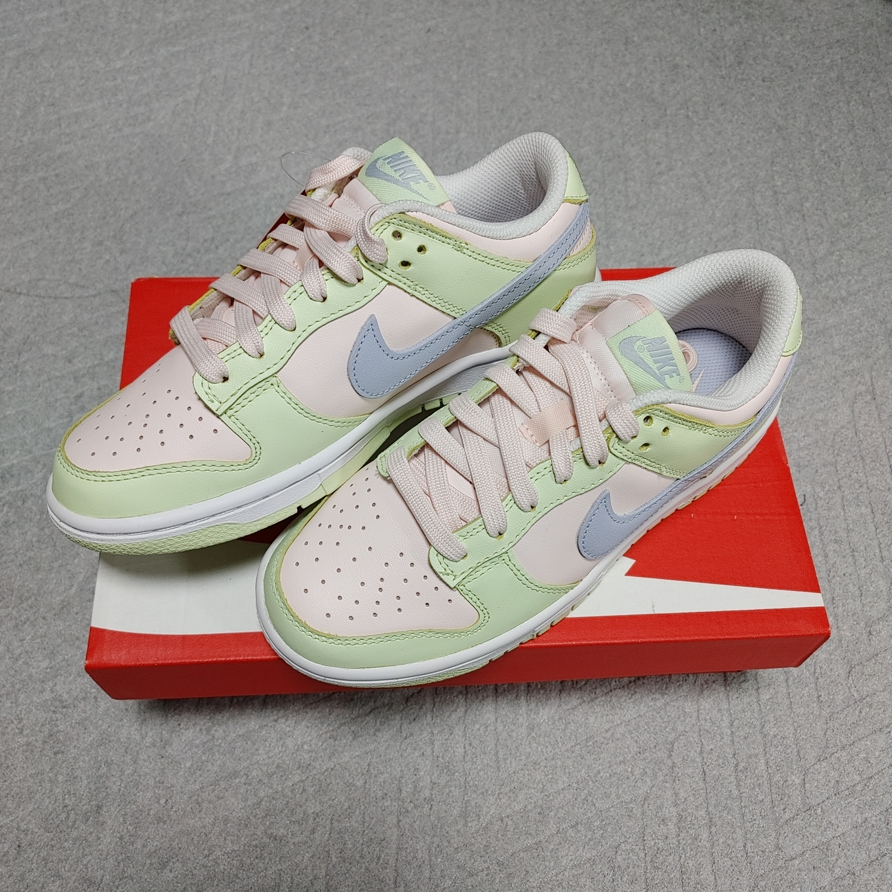 (W) Nike Dunk Low Light Soft Pink ์ฐฉ์ฉ ์คํ์ผ - 3