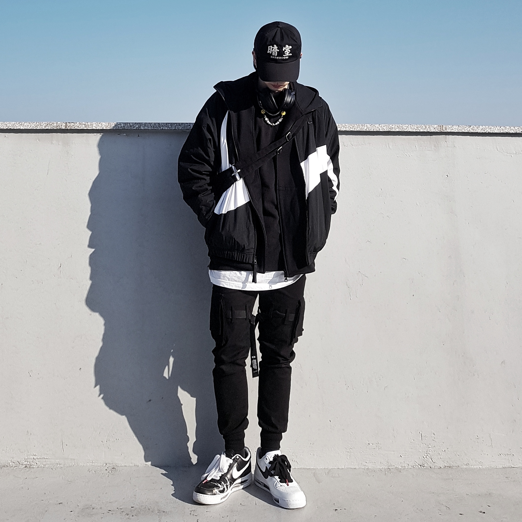Nike x Peaceminusone Air Force 1 Low Para-Noise, Nike x Peaceminusone Air Force 1 Low Para-Noise 2.0 착용 스타일 - 1