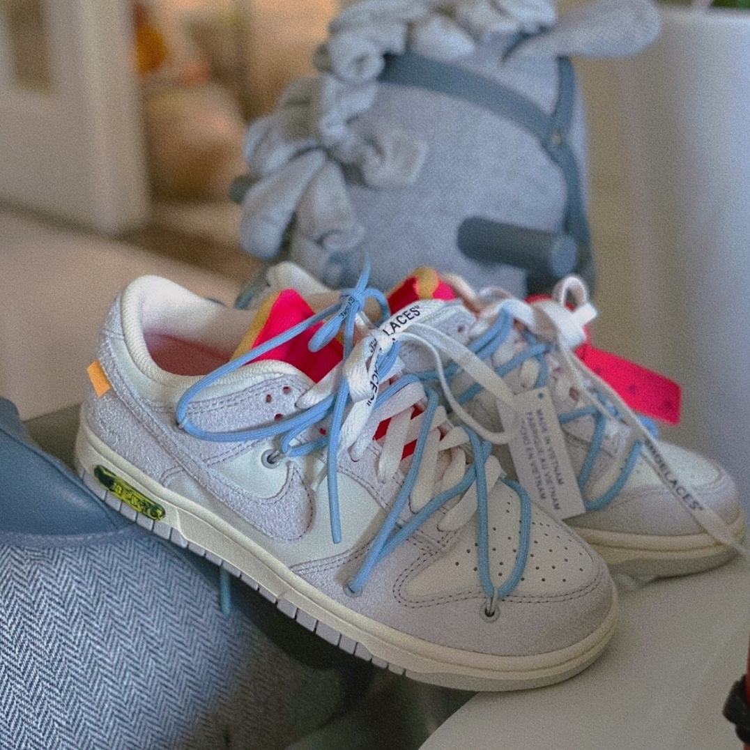 Nike x Off-White Dunk Low The 50 - Lot 38 착용 스타일