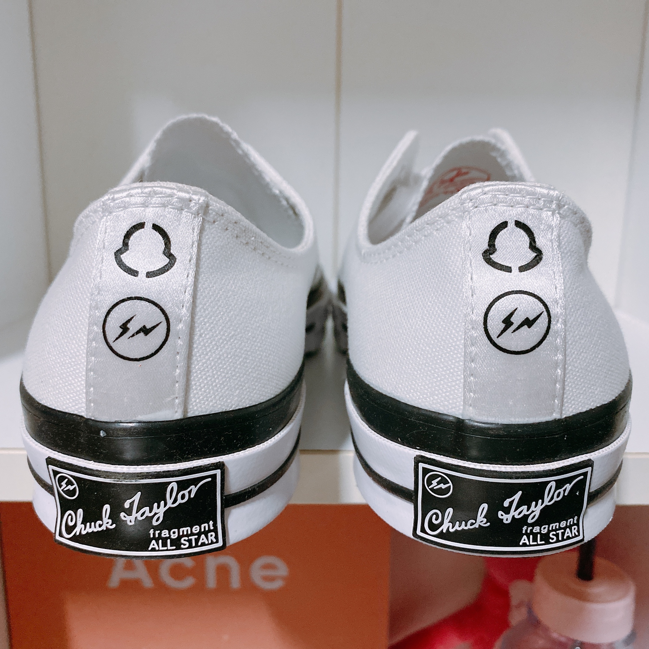 Converse x Moncler x Fragment Chuck 70 Ox White 착용 스타일 - 1