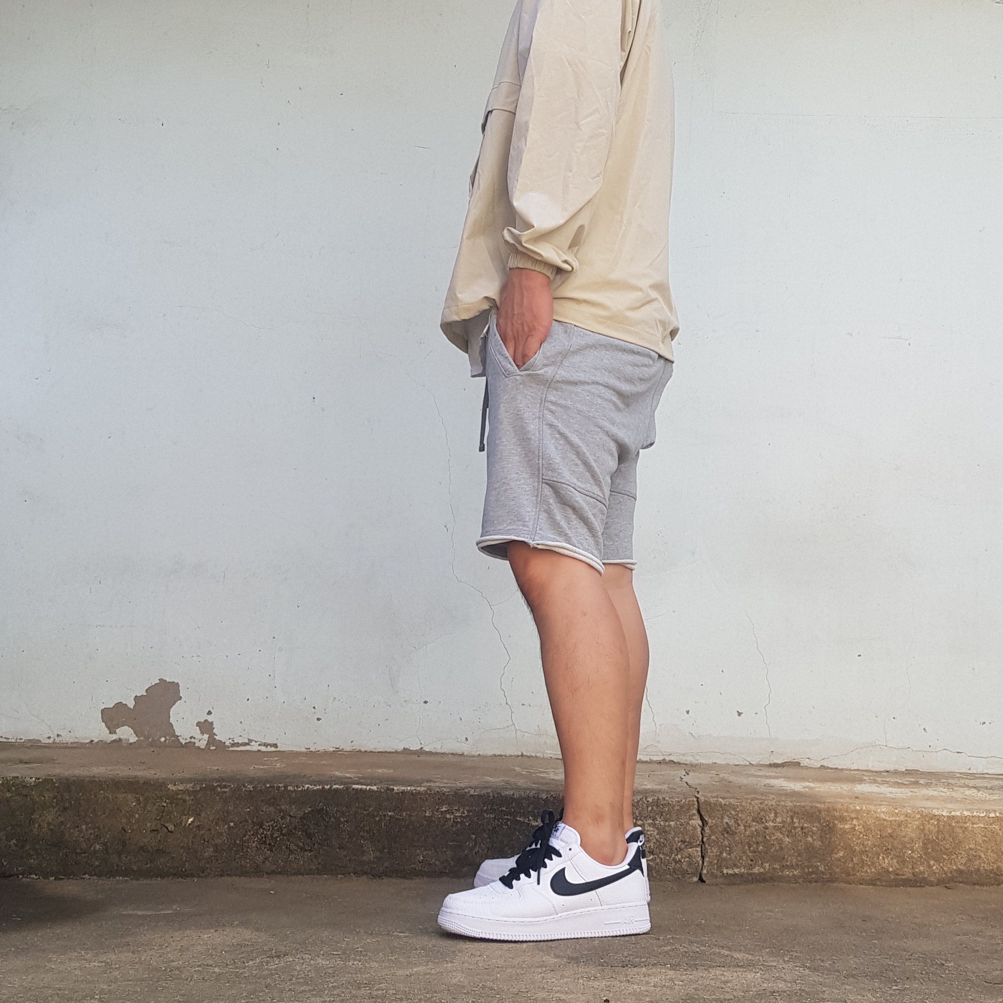 Nike Air Force 1 '07 White Black 착용 스타일