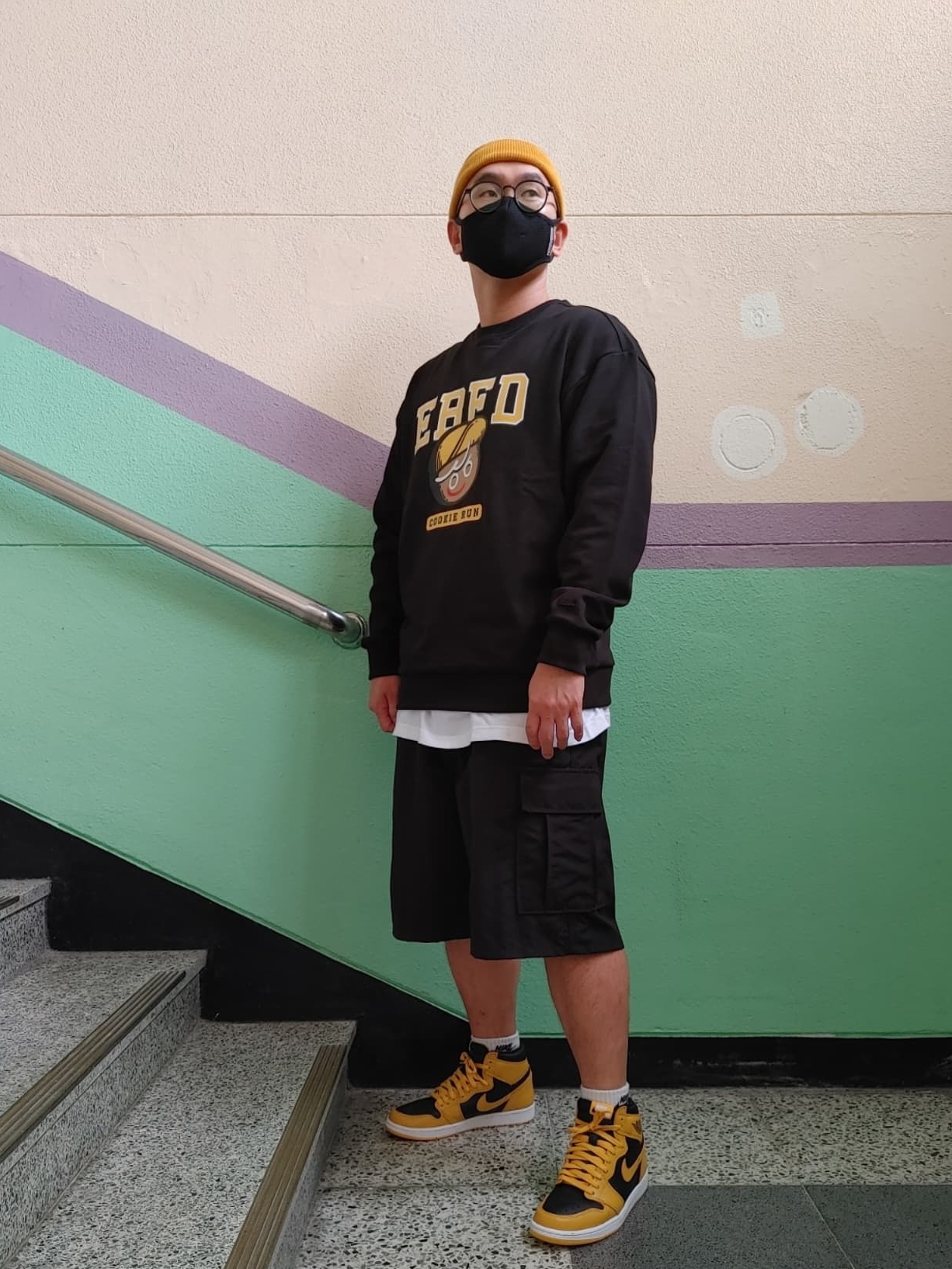 Jordan 1 Retro High OG Pollen 착용 스타일