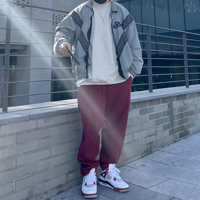Jordan 4 Retro OG Fire Red 2020 착용 스타일