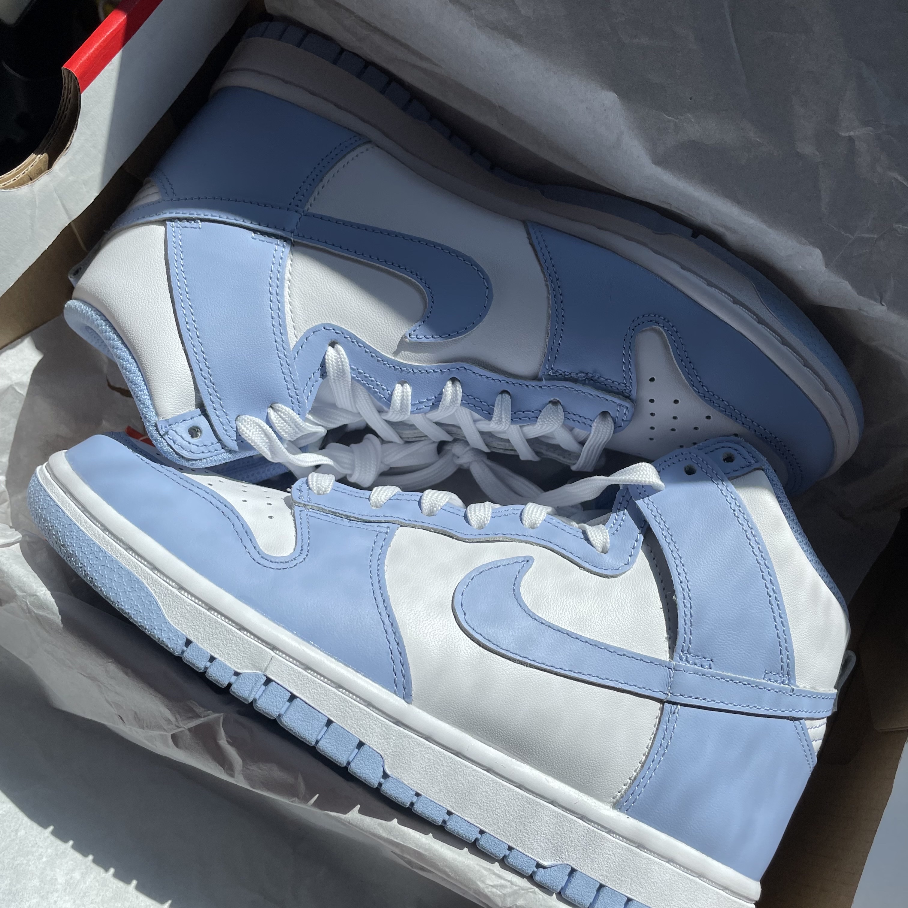 (W) Nike Dunk High Aluminum 착용 스타일