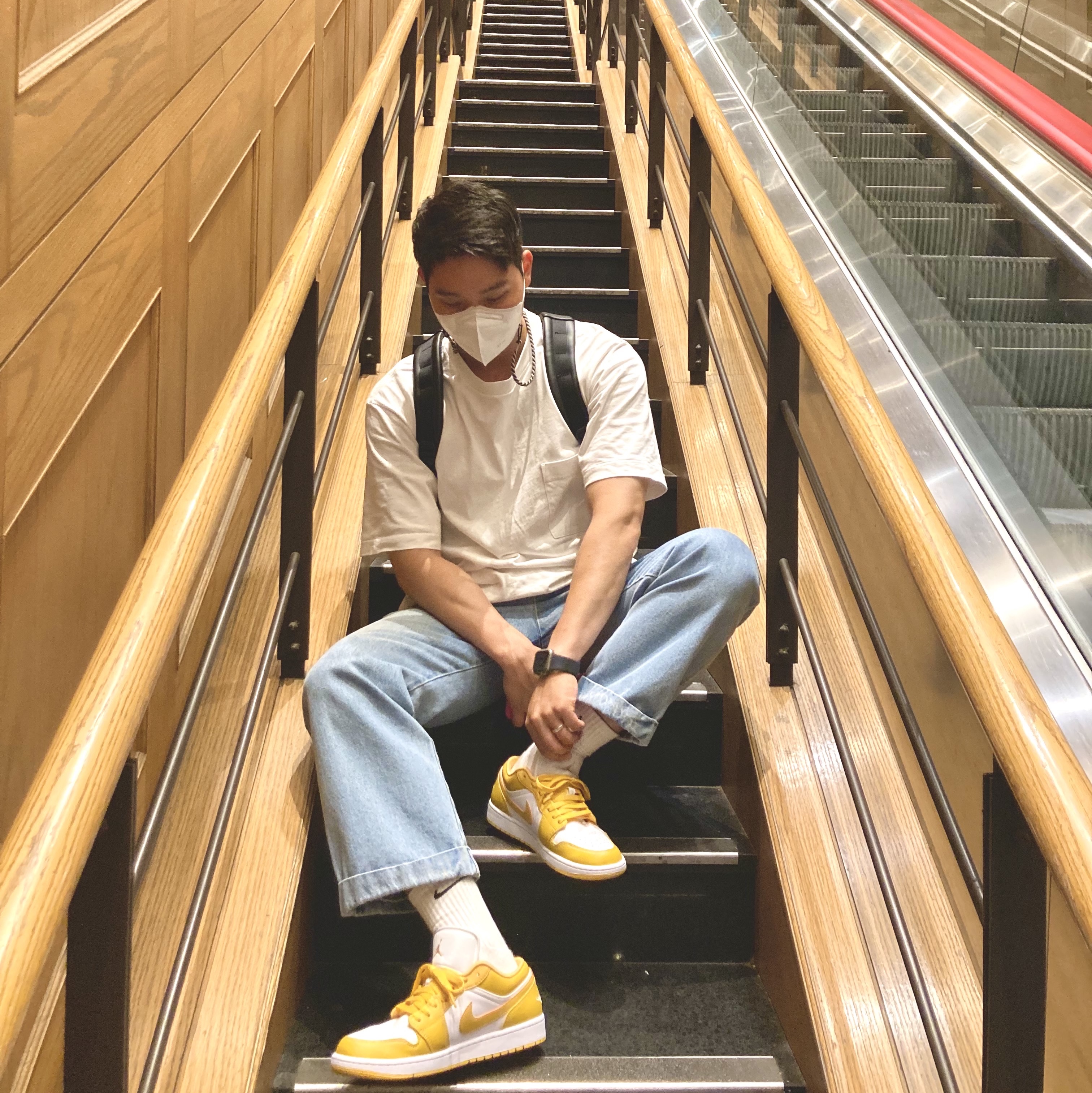 Jordan 1 Low Pollen 착용 스타일