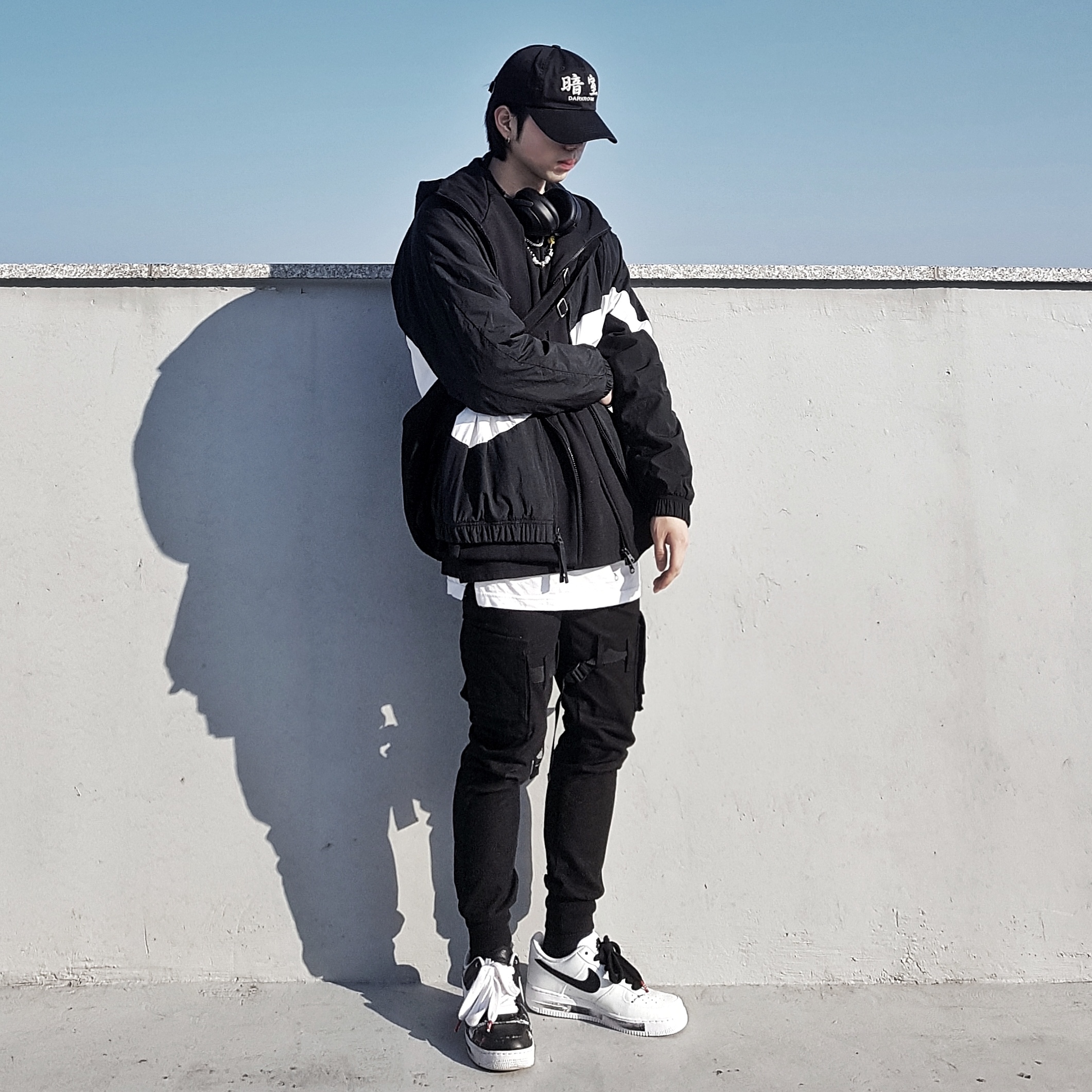 Nike x Peaceminusone Air Force 1 Low Para-Noise, Nike x Peaceminusone Air Force 1 Low Para-Noise 2.0 착용 스타일 - 2