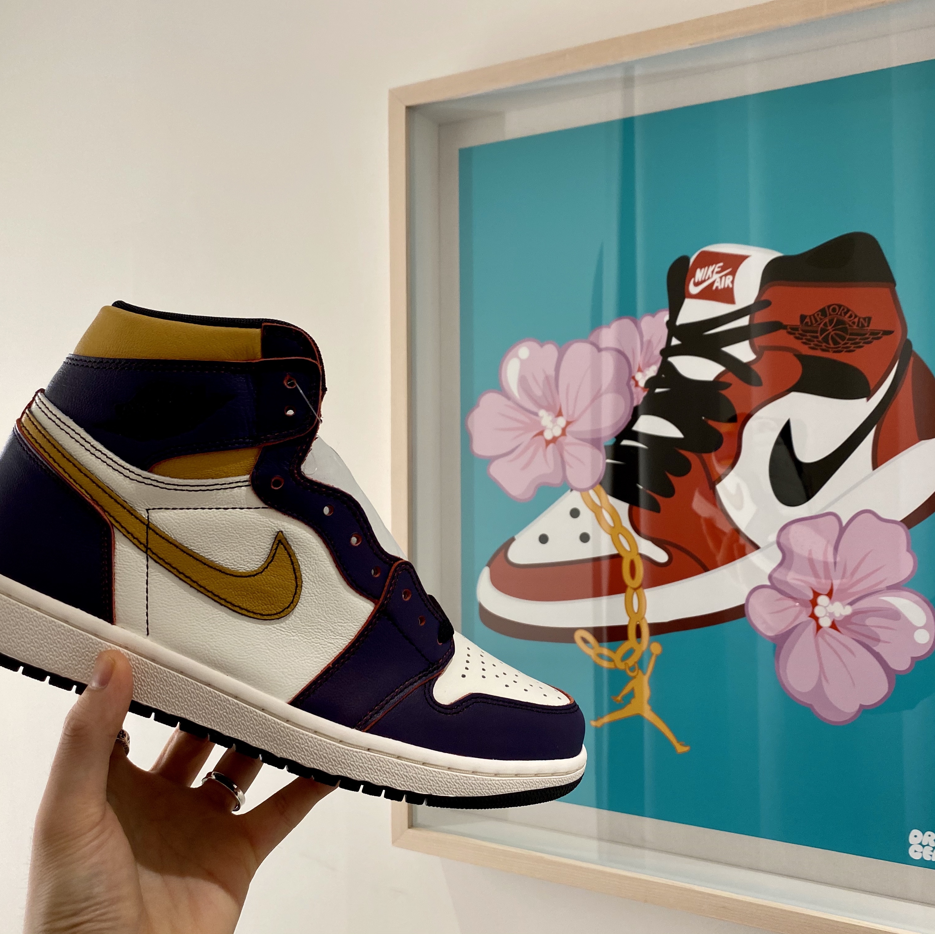 Jordan 1 Retro High OG Defiant SB LA to Chicago 착용 스타일 - 4