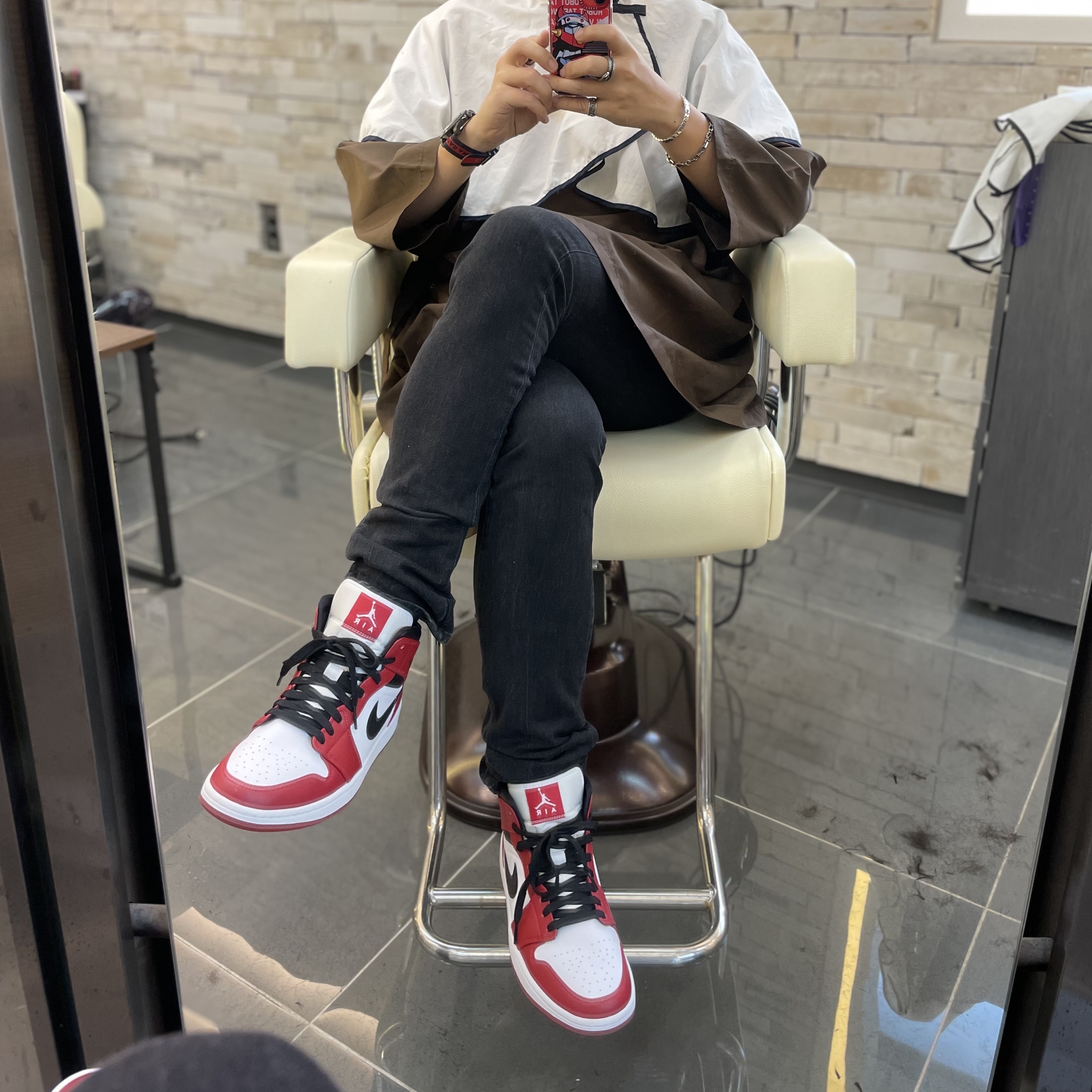 Jordan 1 Mid Chicago 2020 착용 스타일