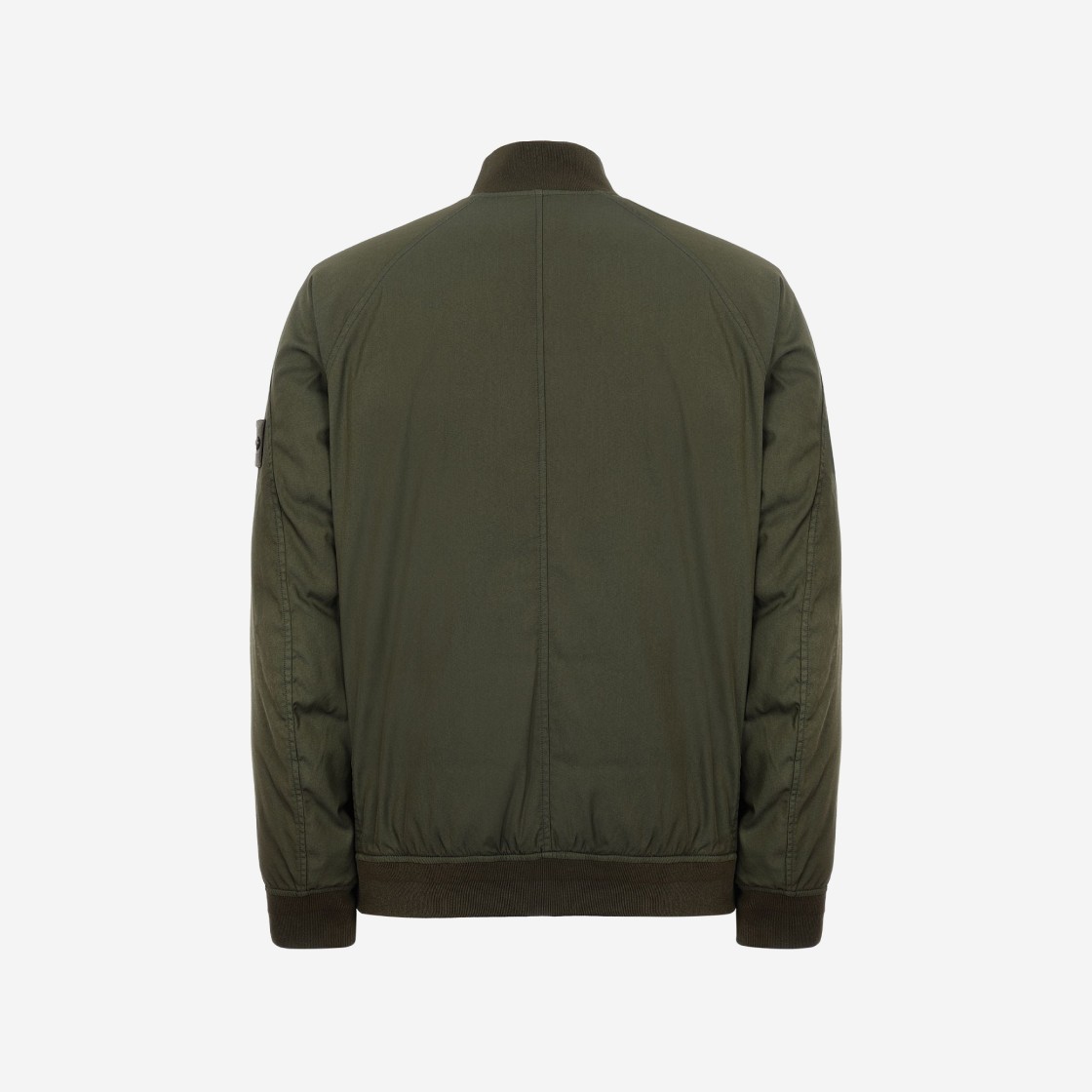 Stone Island 439F2 Ghost Piece Stretch Wool Nylon TC Down Jacket Military Green - 20FW 상세 이미지 2