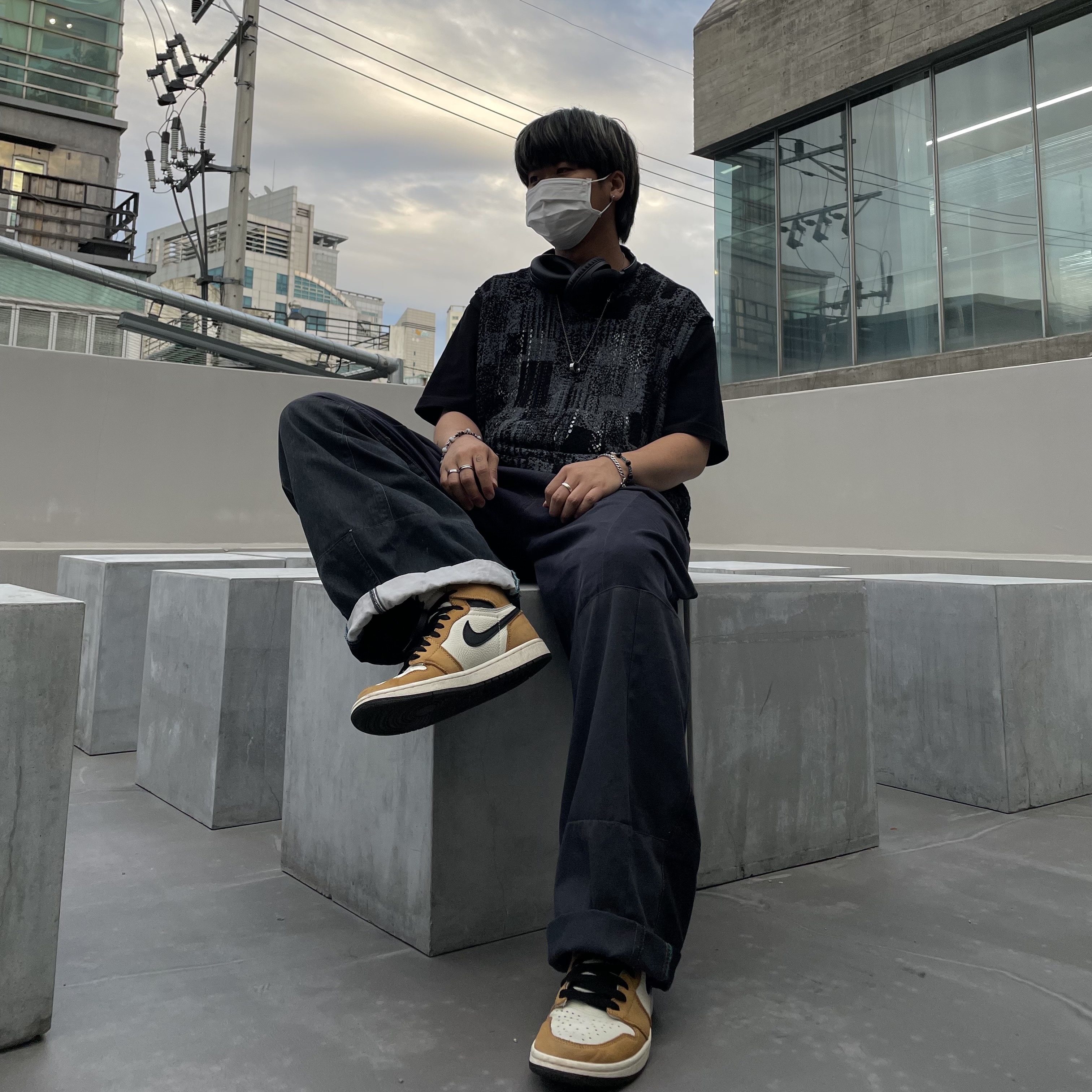 Jordan 1 Retro High Rookie of the Year 착용 스타일 - 1