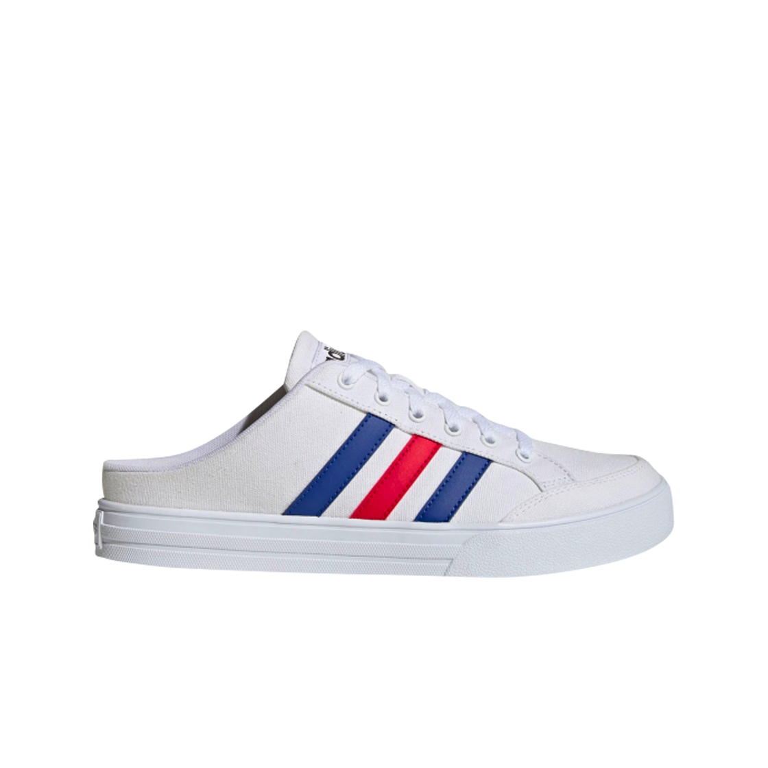 FX4848 Adidas VS Set Mule White Blue Red