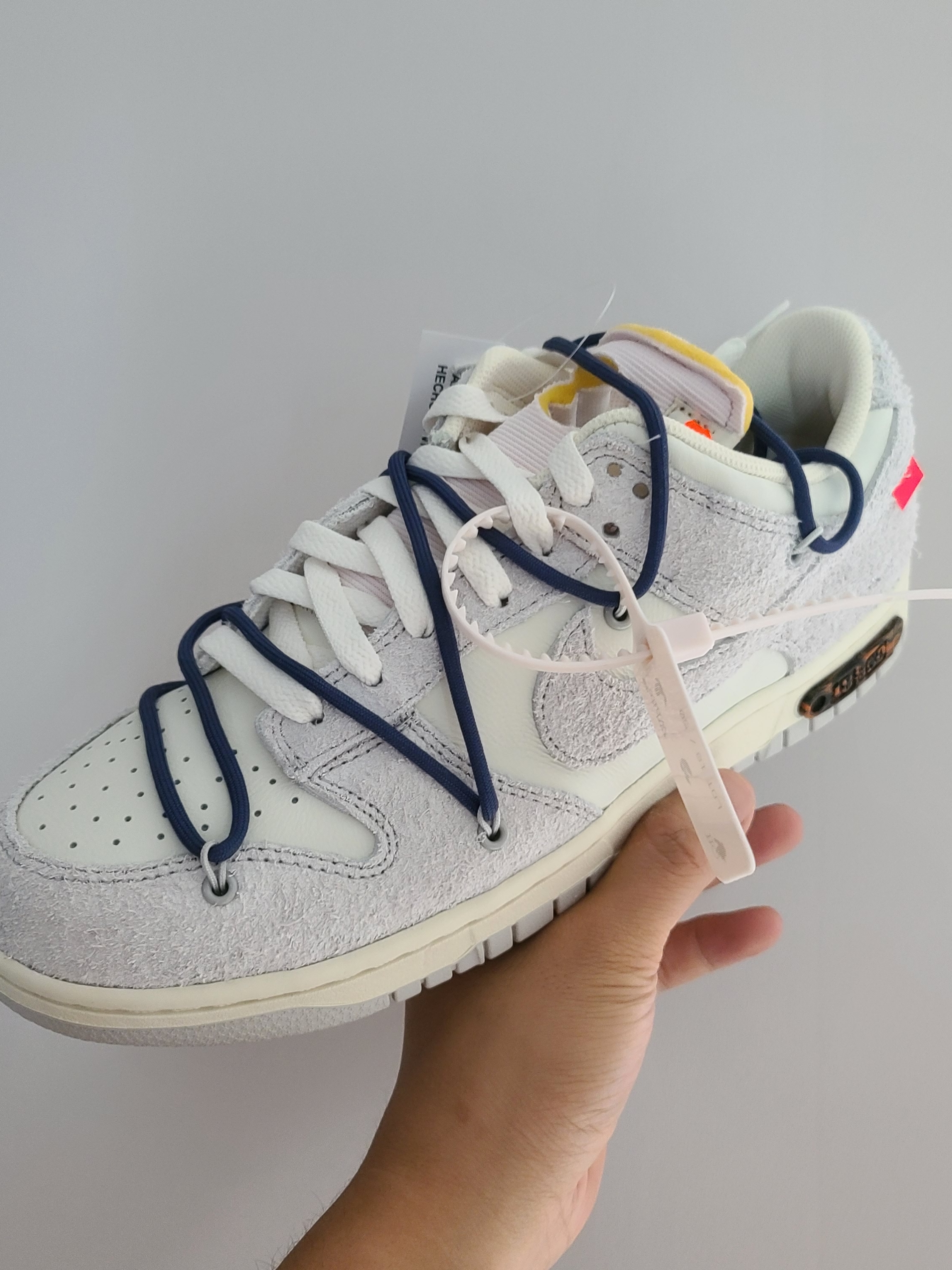 Nike x Off-White Dunk Low The 50 - Lot 18 착용 스타일 - 2