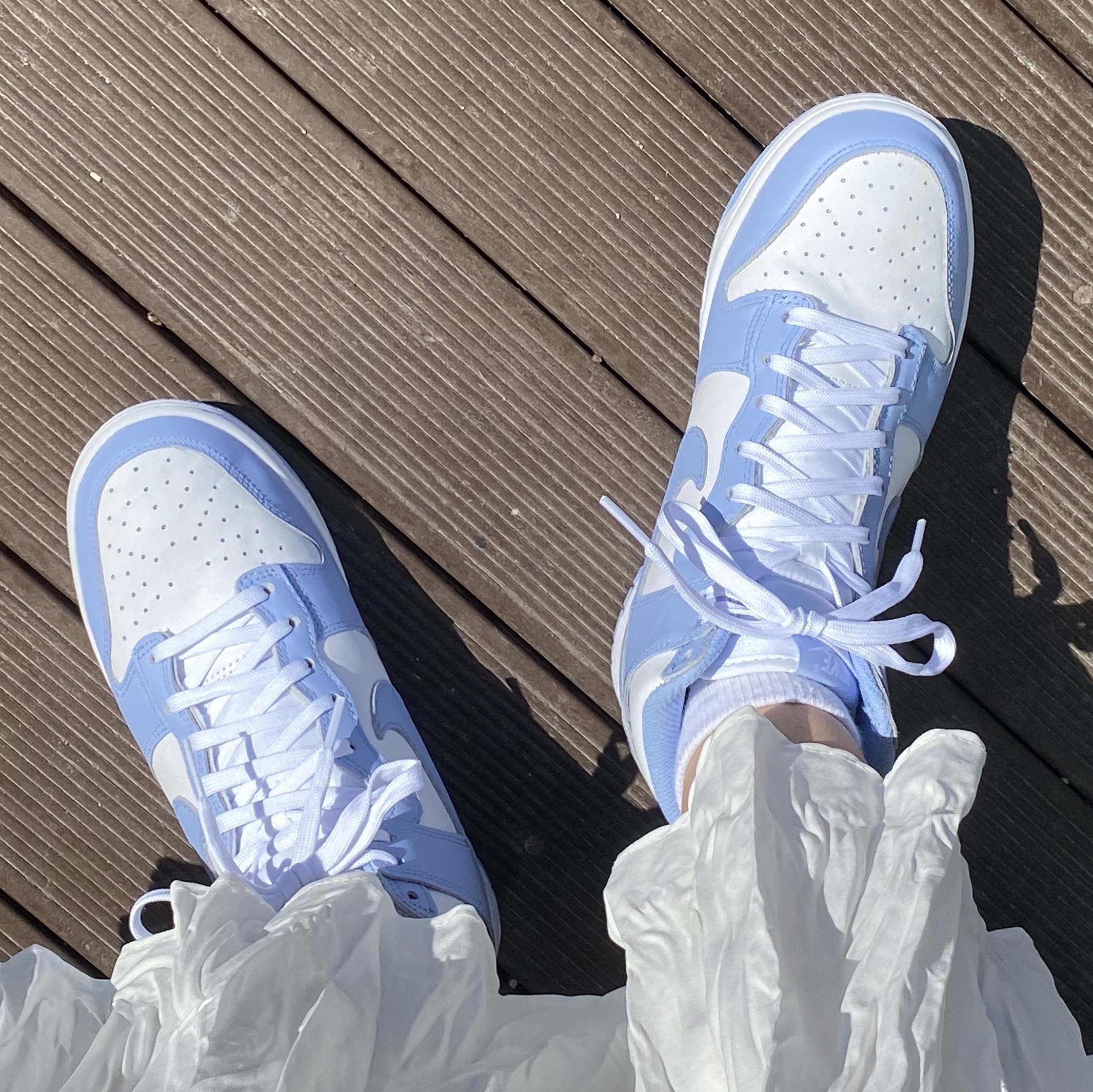 (W) Nike Dunk High Aluminum 착용 스타일 - 3