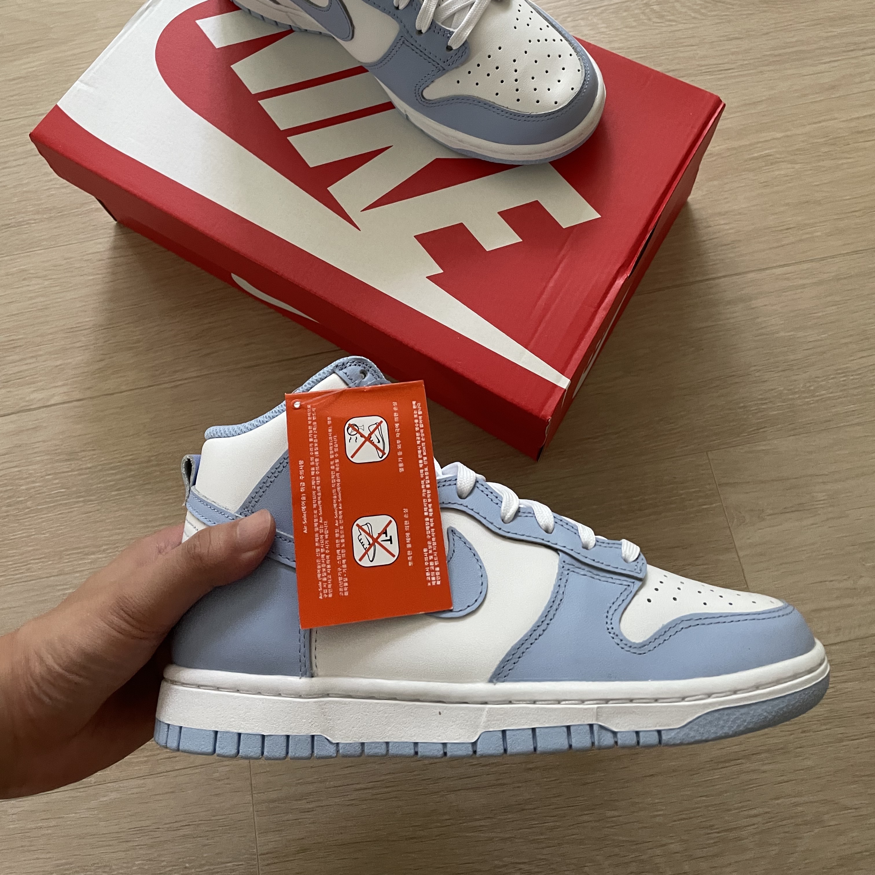 (W) Nike Dunk High Aluminum 착용 스타일 - 2