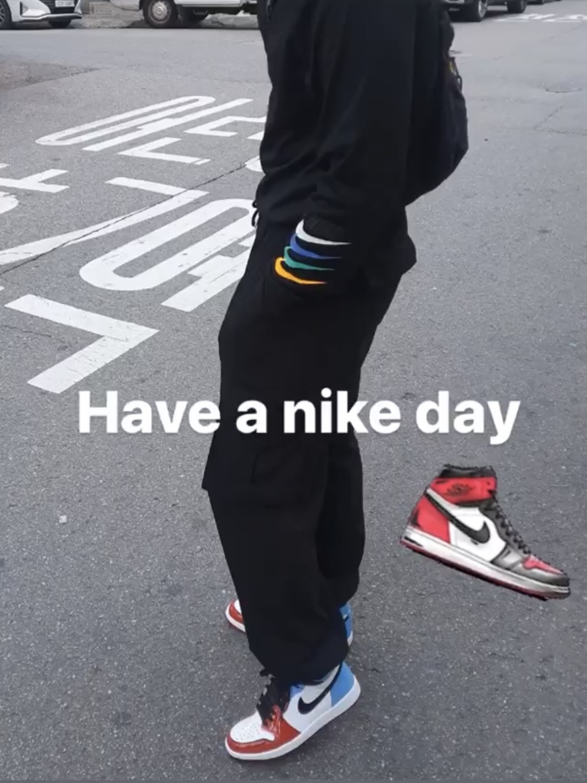 Jordan 1 Retro High Fearless UNC Chicago 착용 스타일