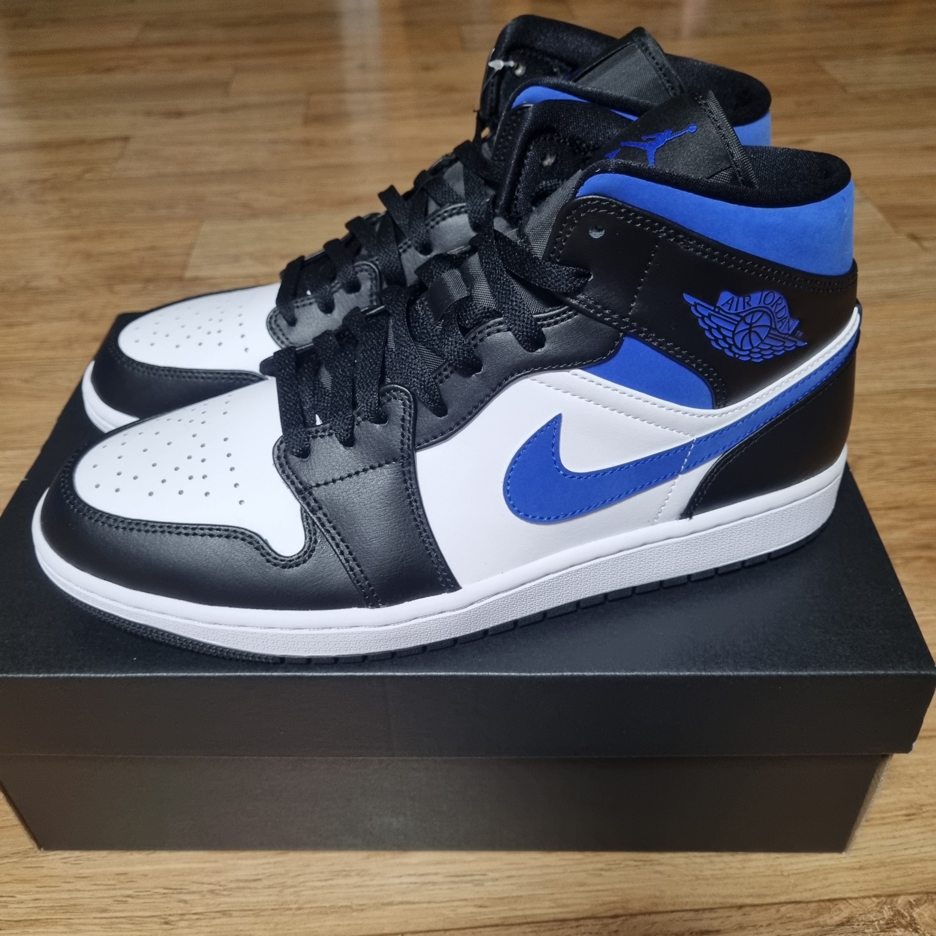 Jordan 1 Mid Racer Blue 착용 스타일 - 3