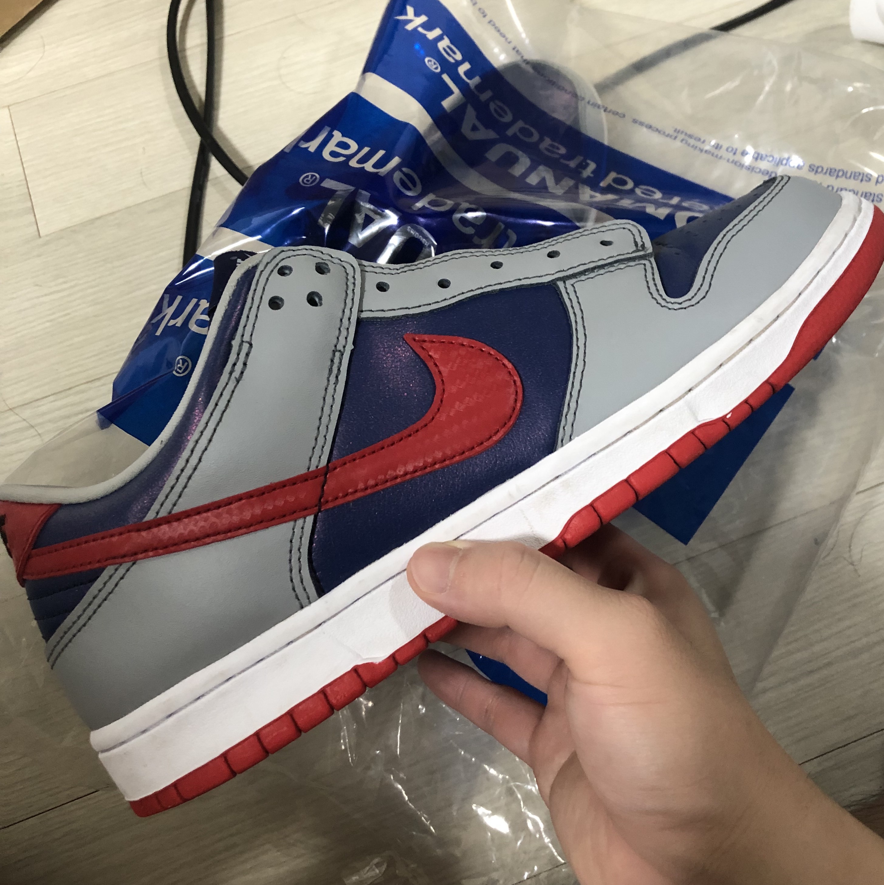 Nike Dunk Low SP Samba 2020 착용 스타일 - 2