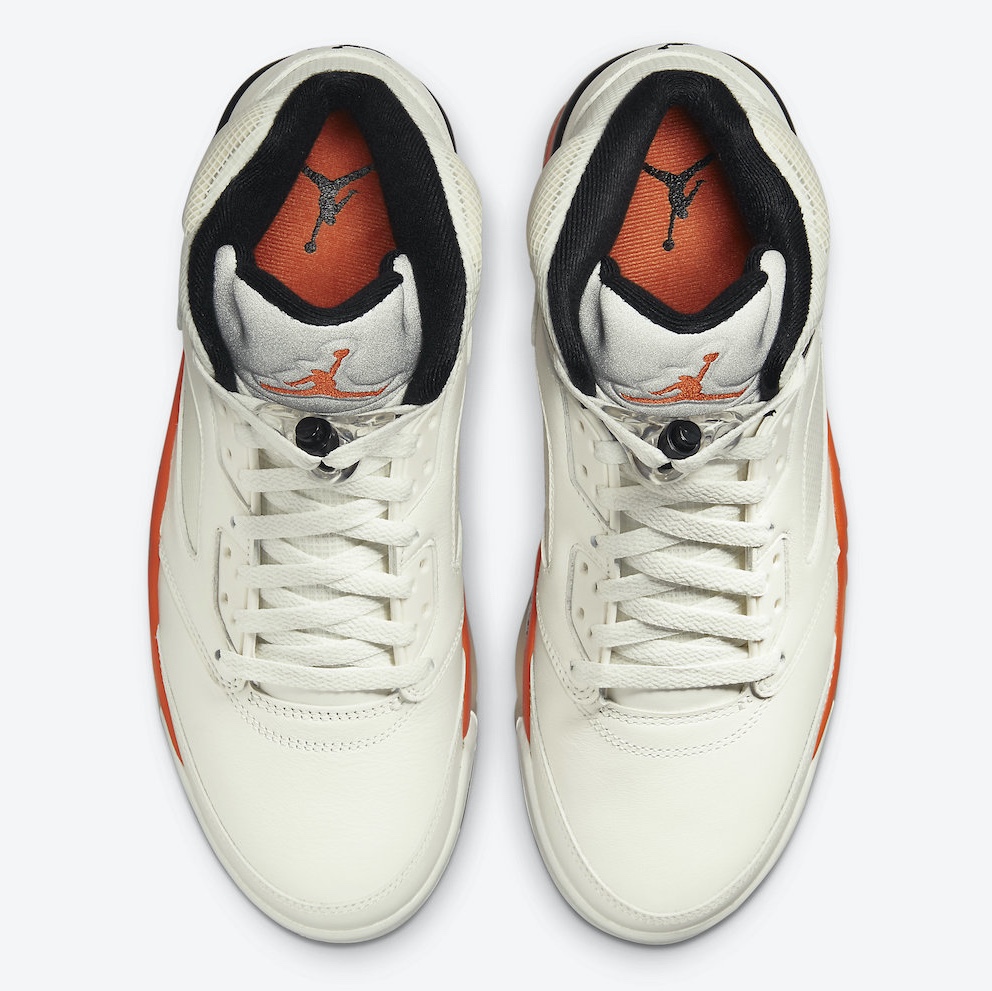 Jordan 5 Retro Orange Blaze 착용 스타일 - 4