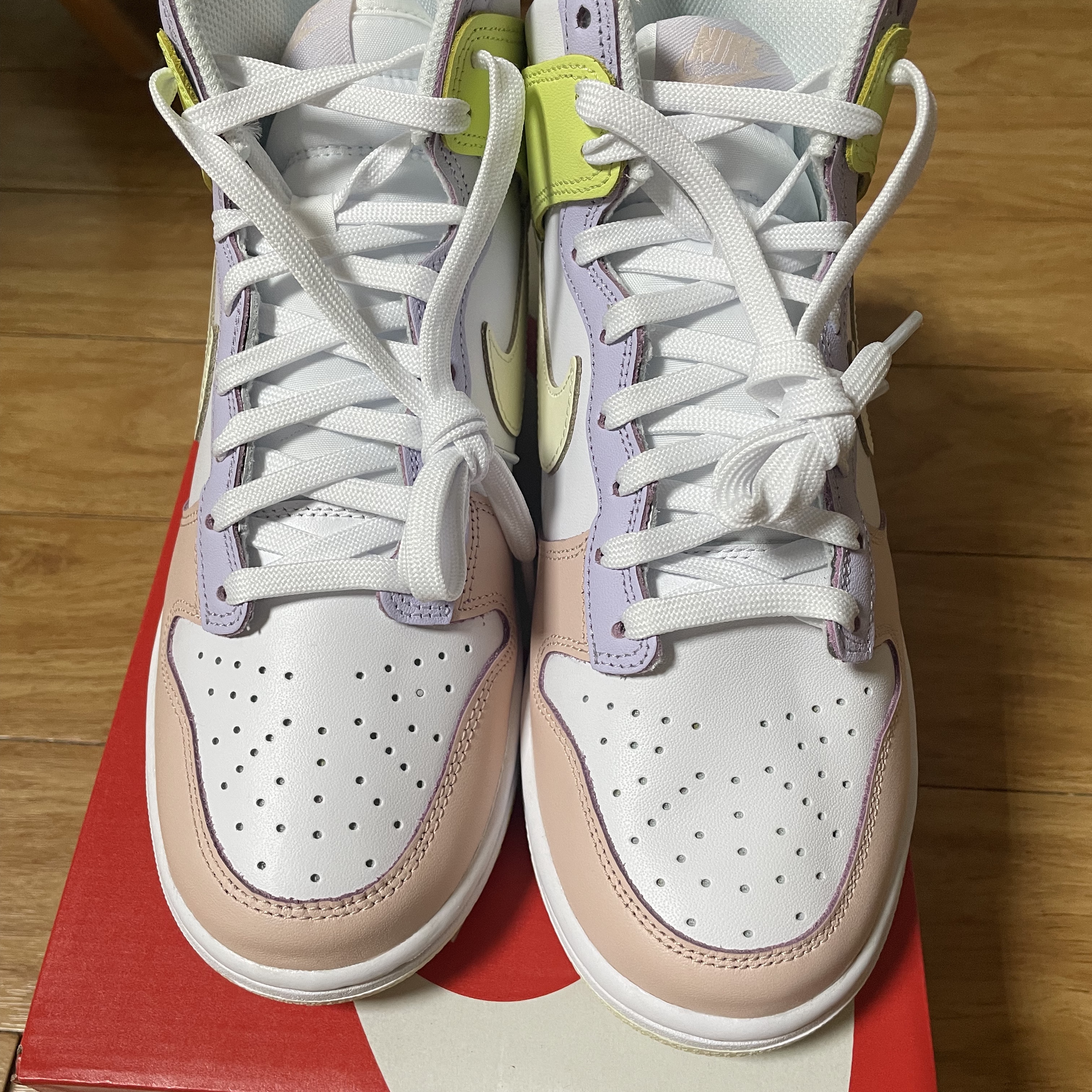 (W) Nike Dunk High Cashmere 착용 스타일 - 2