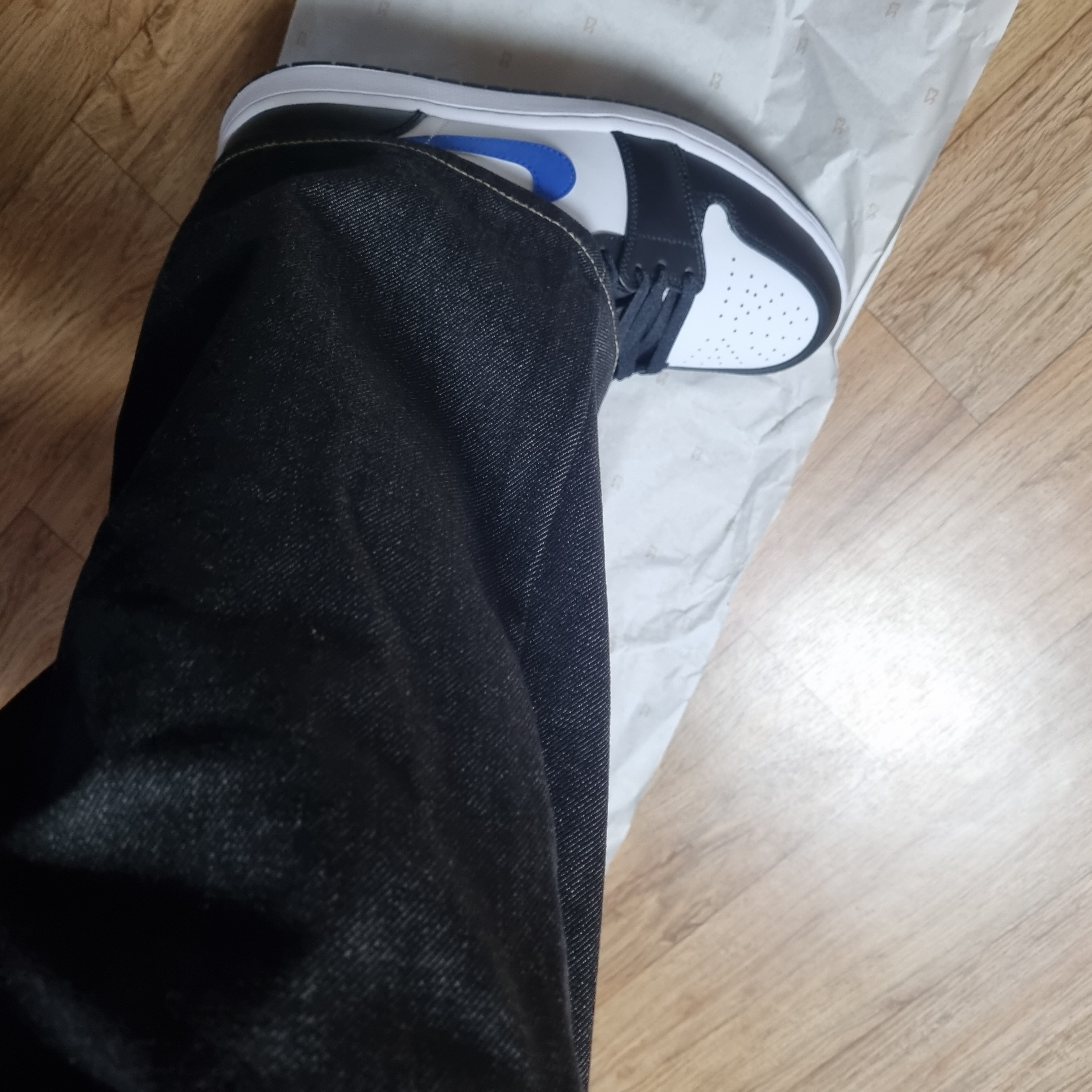 Jordan 1 Mid Racer Blue 착용 스타일 - 2