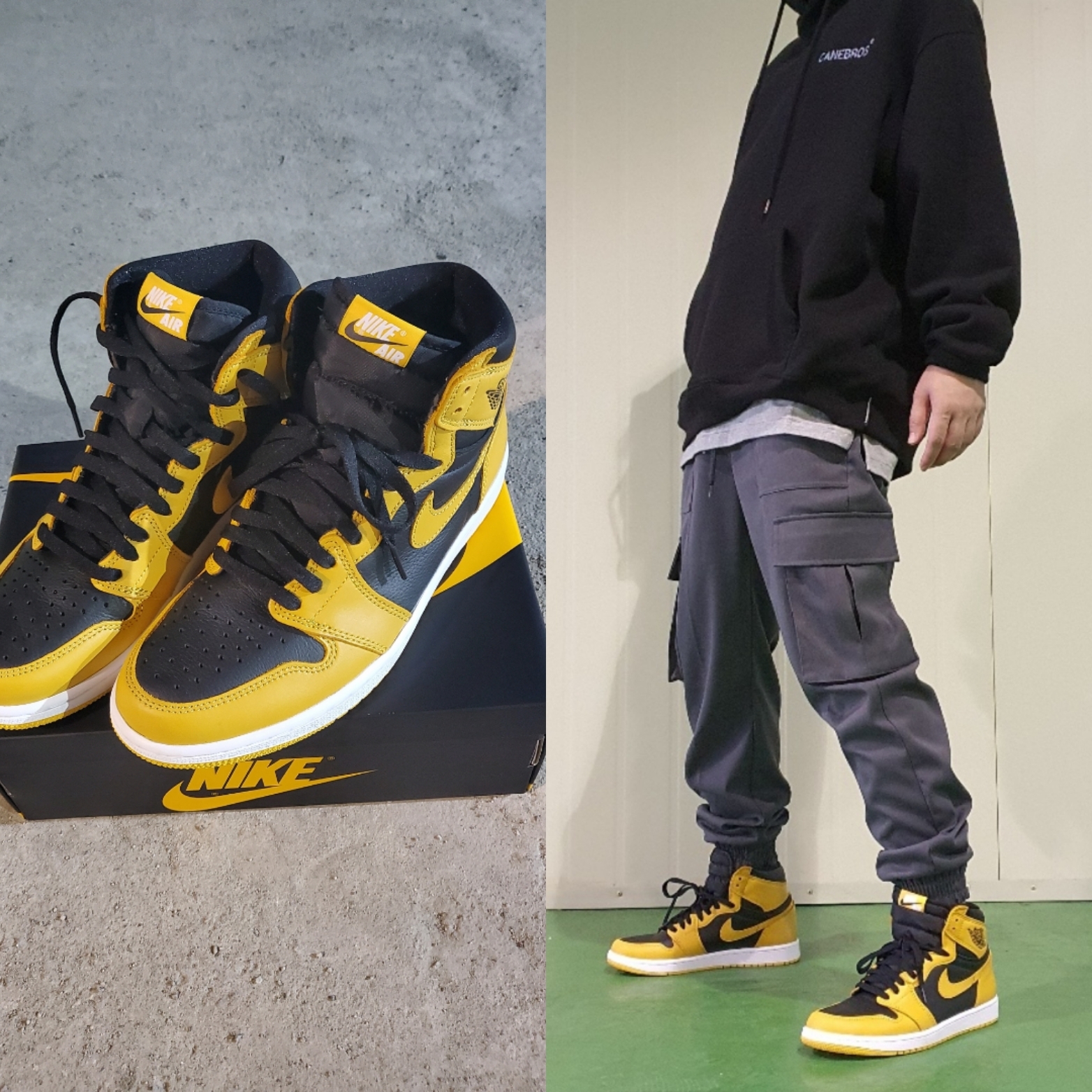 Jordan 1 Retro High OG Pollen 착용 스타일