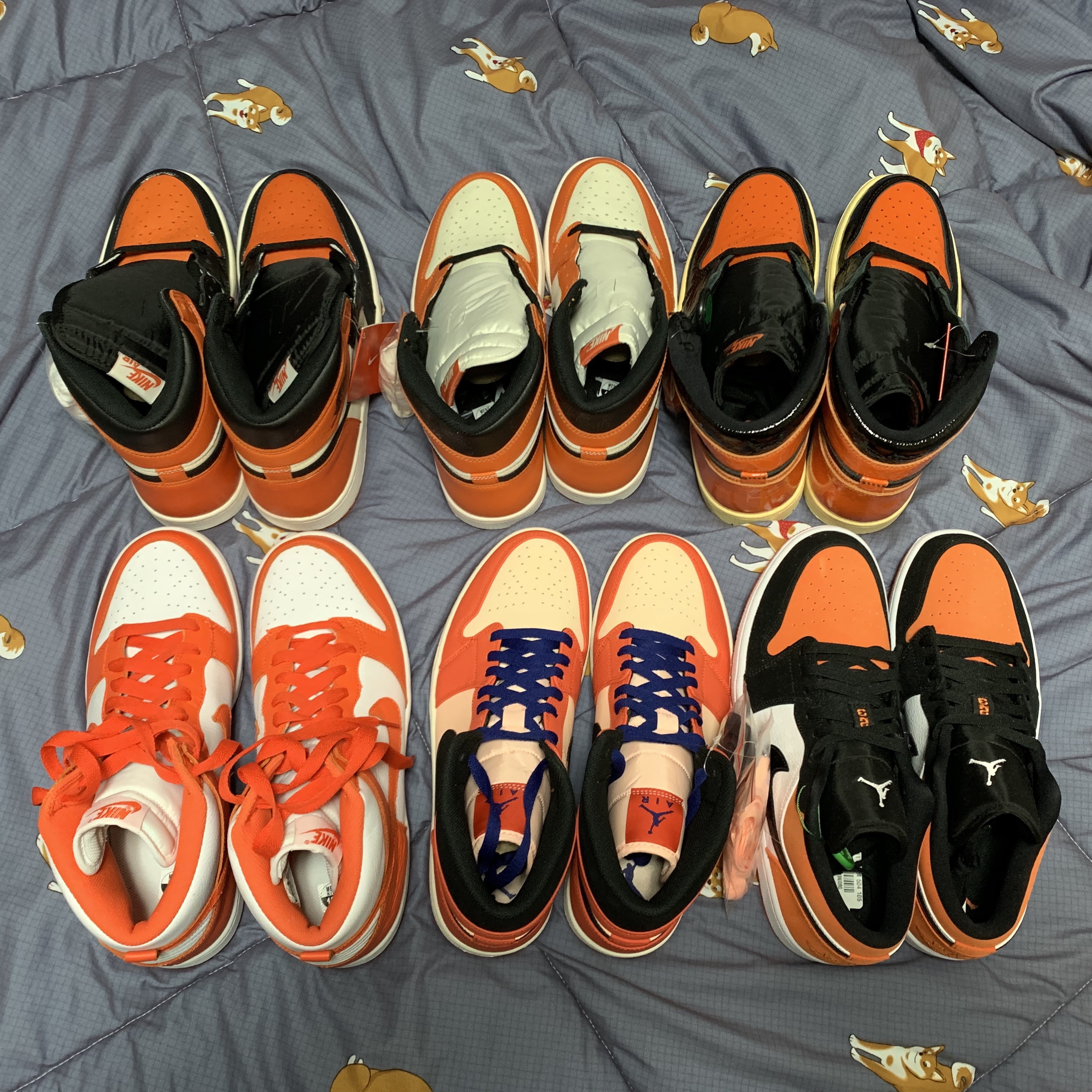 Jordan 1 Retro High OG Reverse Shattered Backboard, Jordan 1 Retro High Shattered Backboard 3.0 착용 스타일