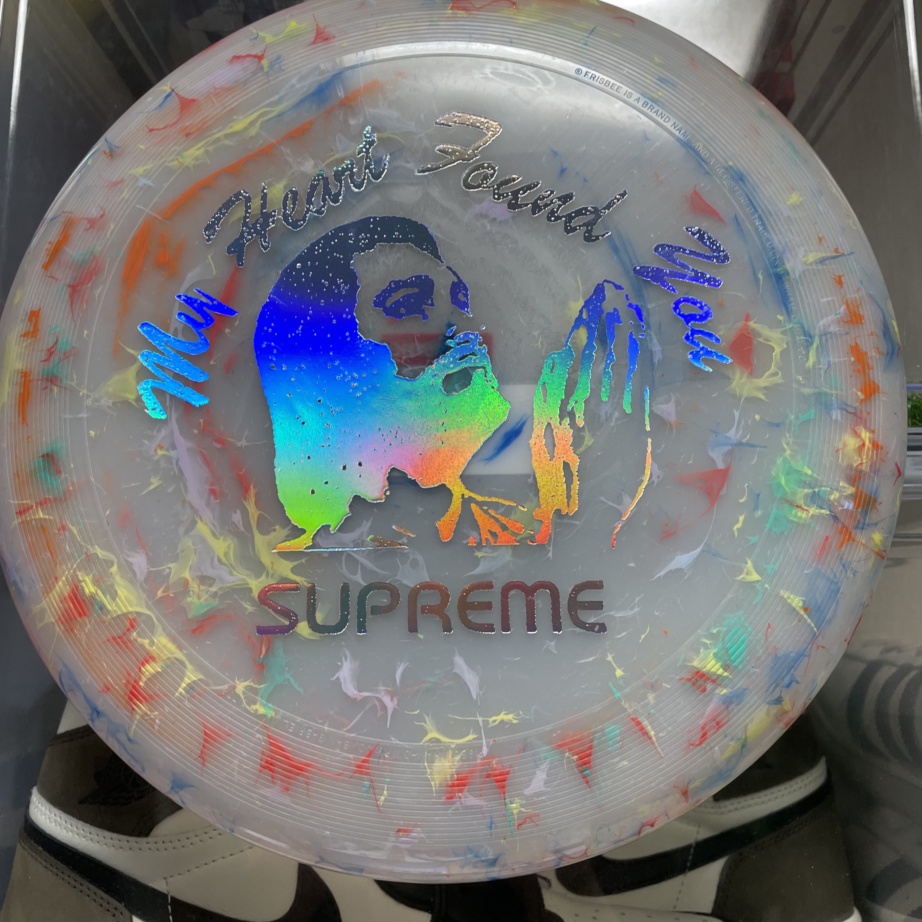 Supreme Wham-O Savior Frisbee Multi-Color - 21SS 착용 스타일 - 1
