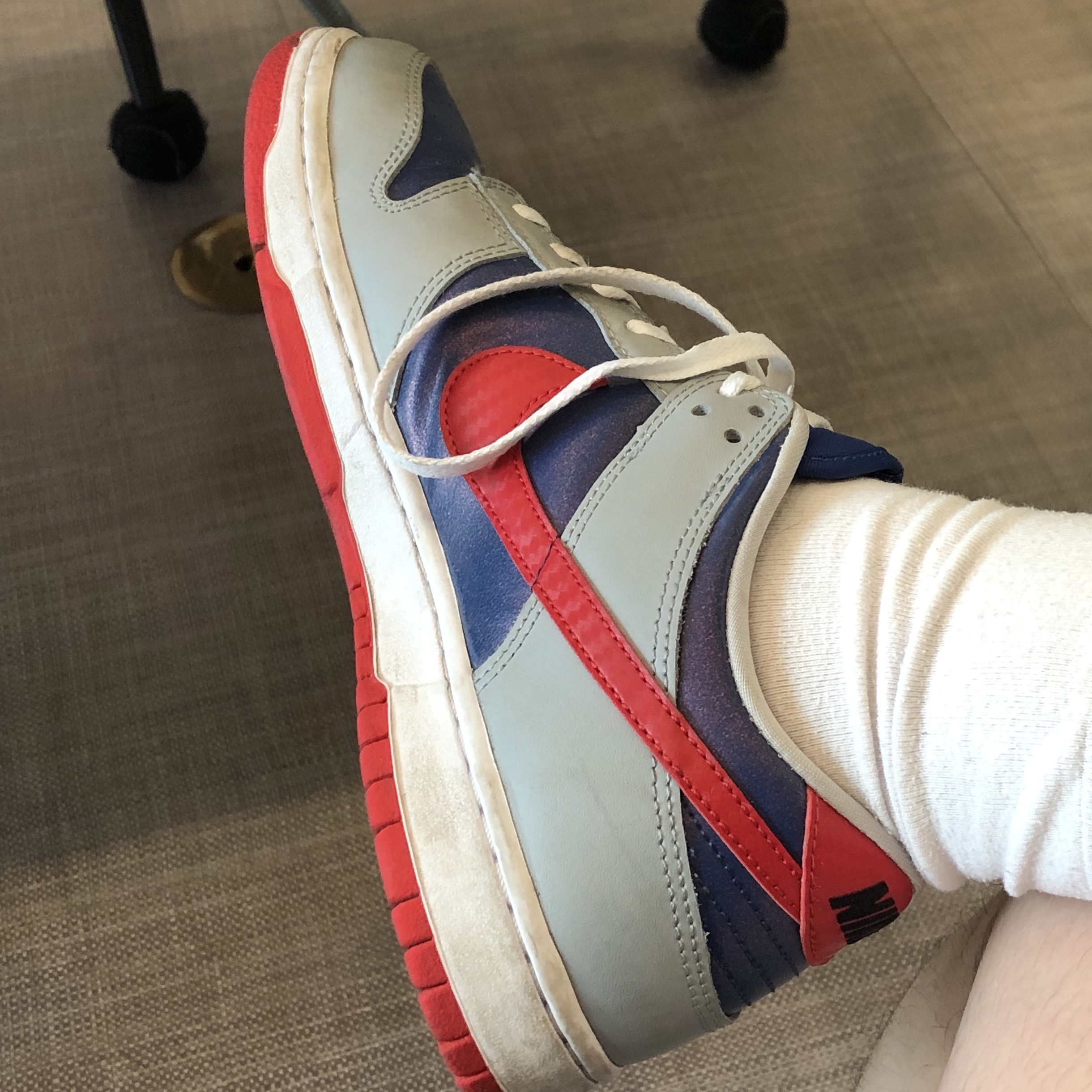 Nike Dunk Low SP Samba 2020 착용 스타일 - 1