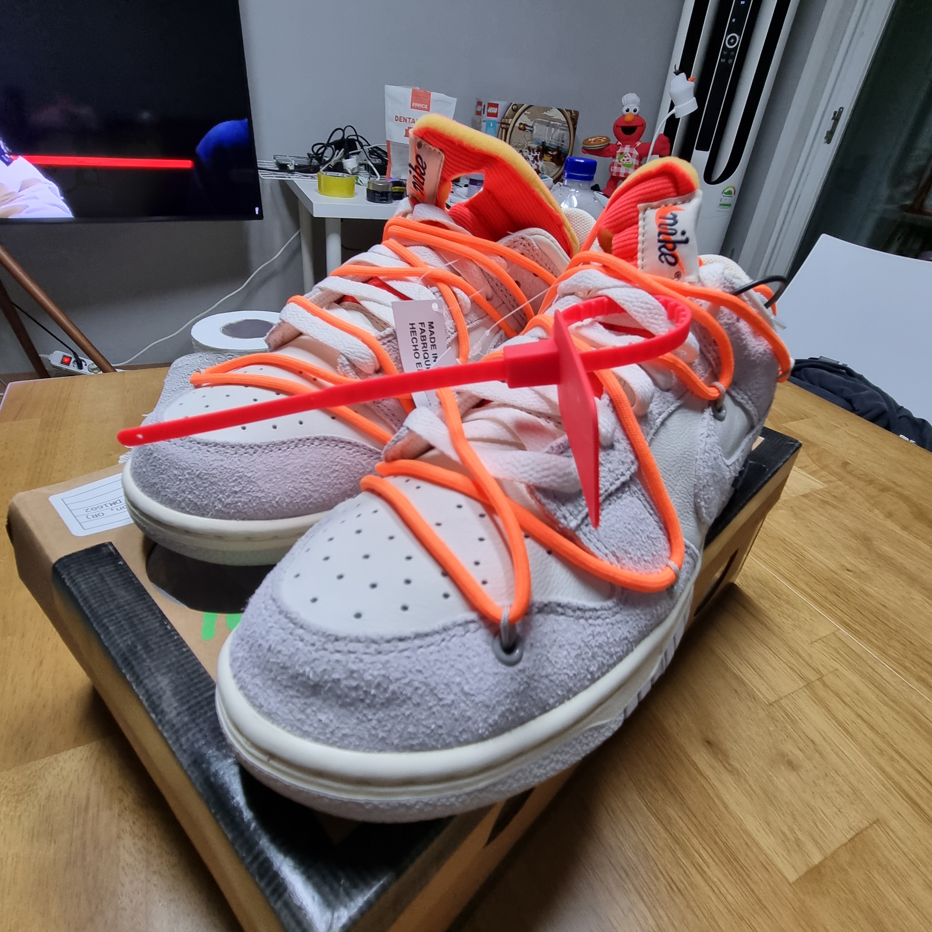 Nike x Off-White Dunk Low The 50 - Lot 31 착용 스타일