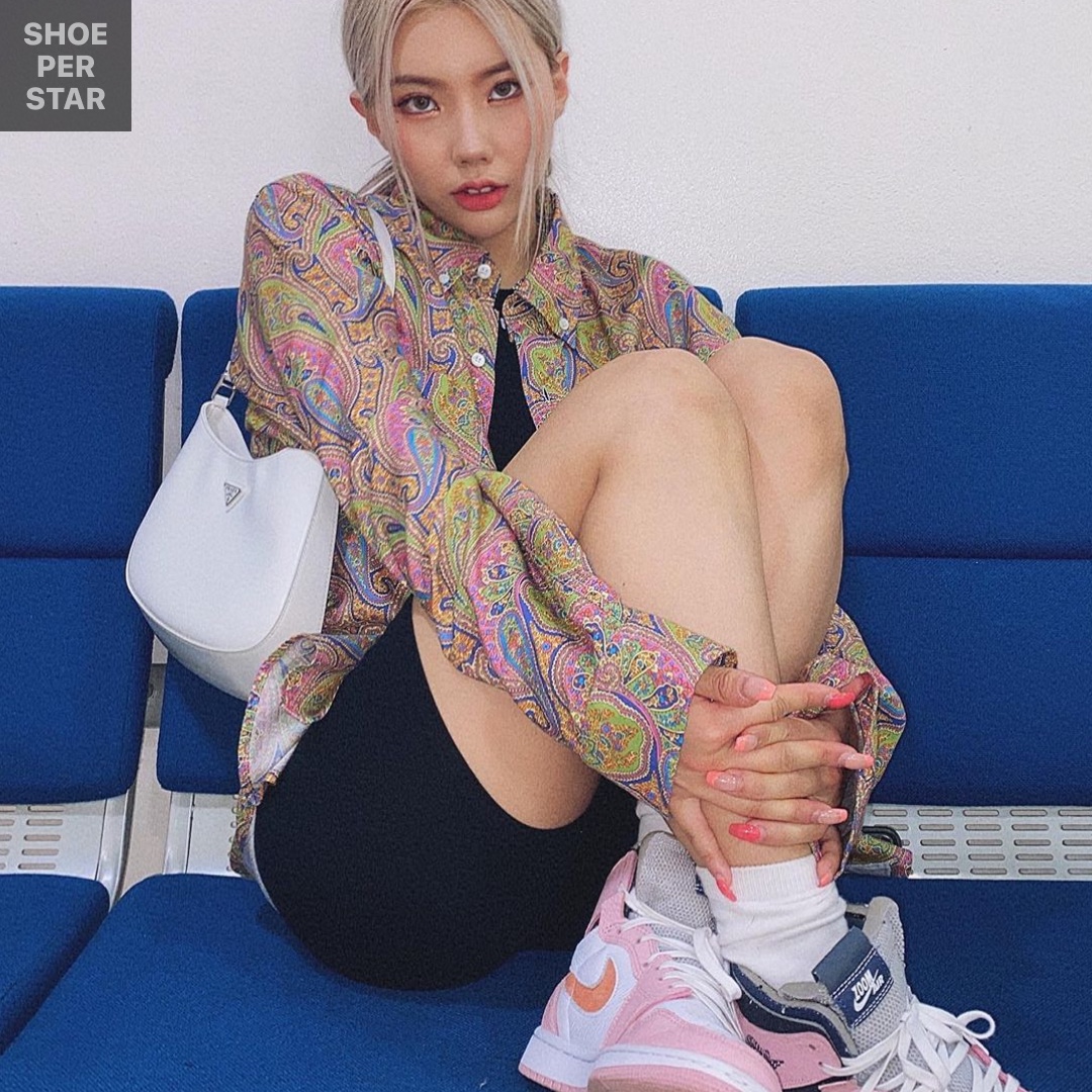 (W) Jordan 1 Zoom Air CMFT Pink Glaze, (W) Jordan 1 Zoom Air CMFT Summit Sail 착용 스타일 - 1