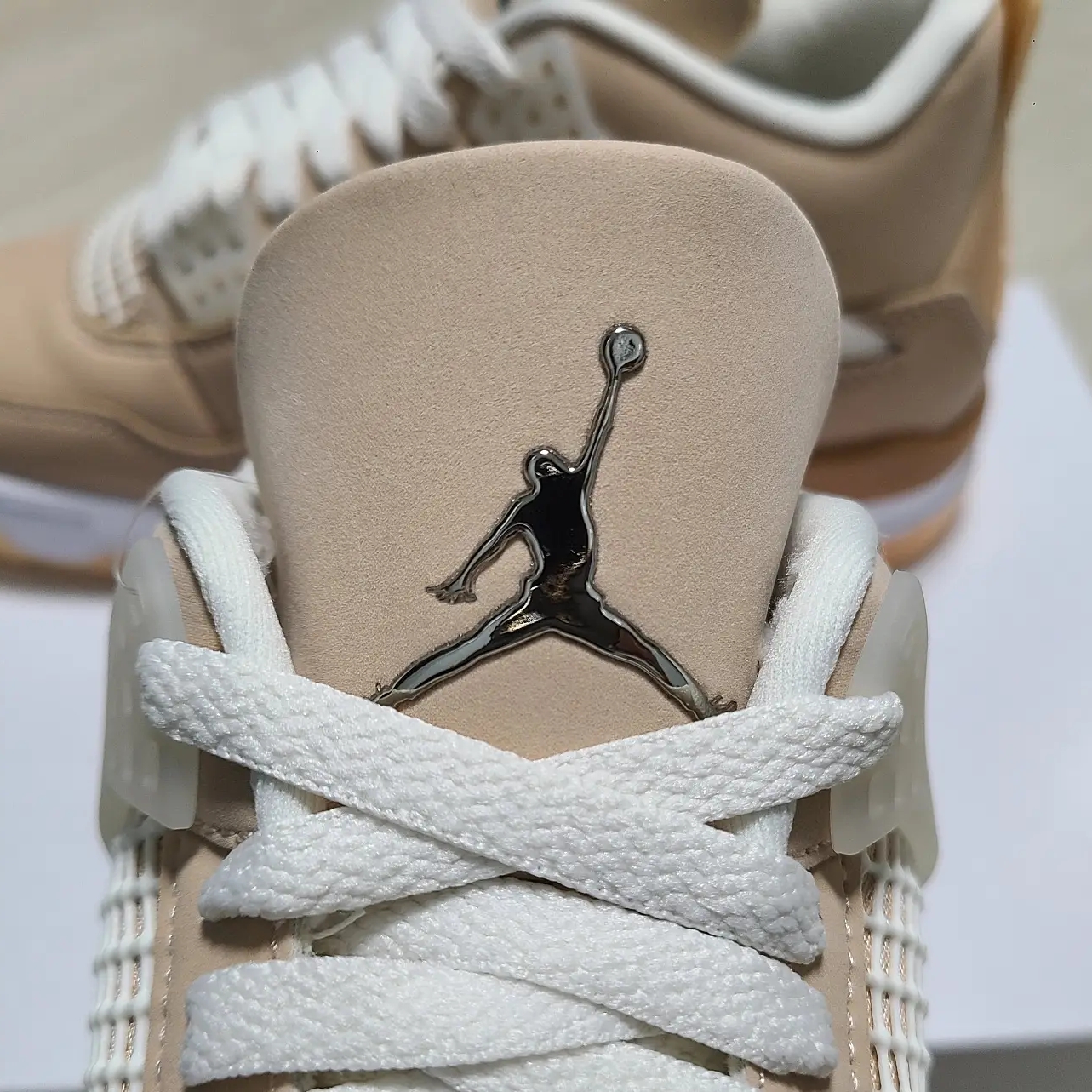 (W) Jordan 4 Retro Shimmer 착용 스타일 - 3