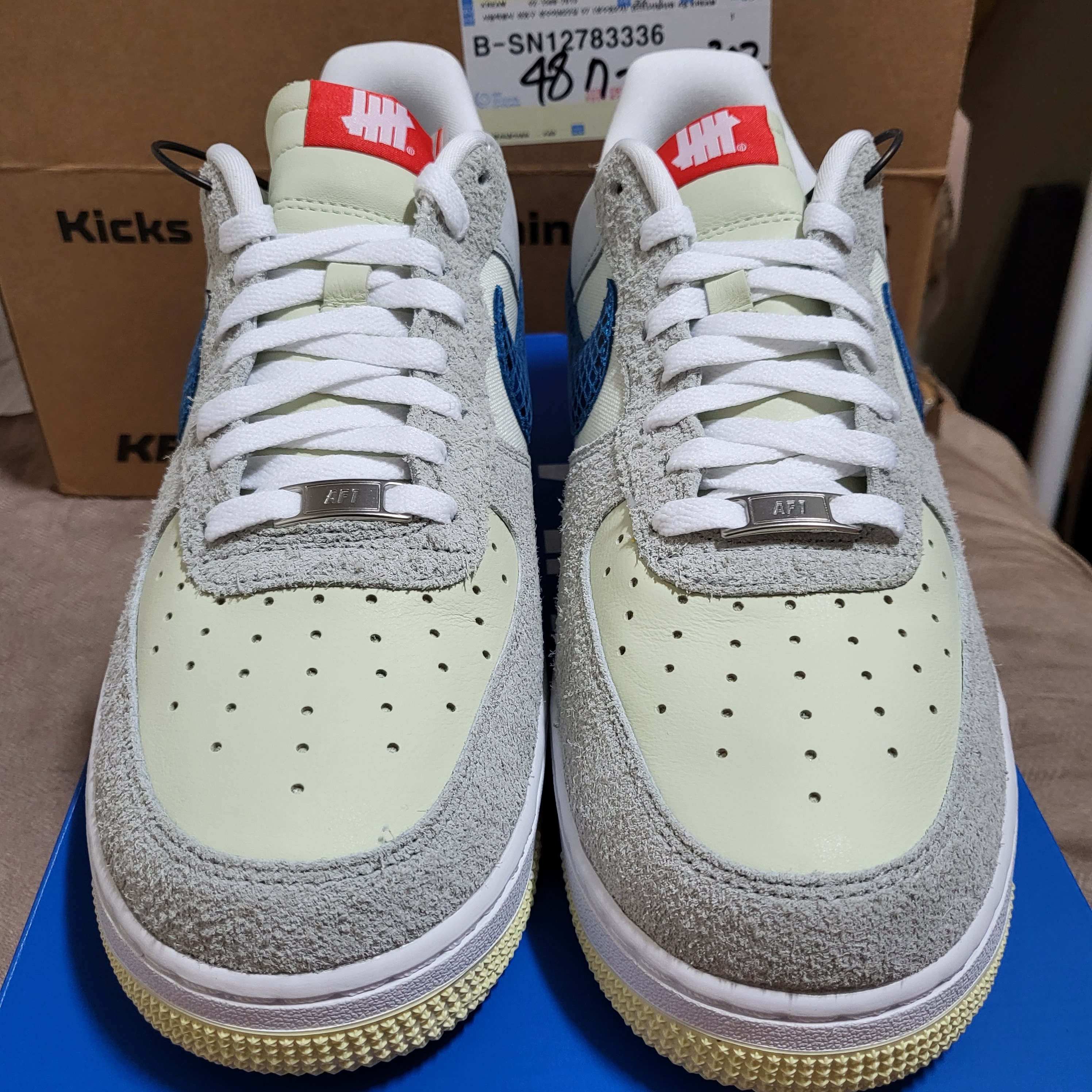 Nike x Undefeated Air Force 1 Low SP 5 On It 착용 스타일 - 4