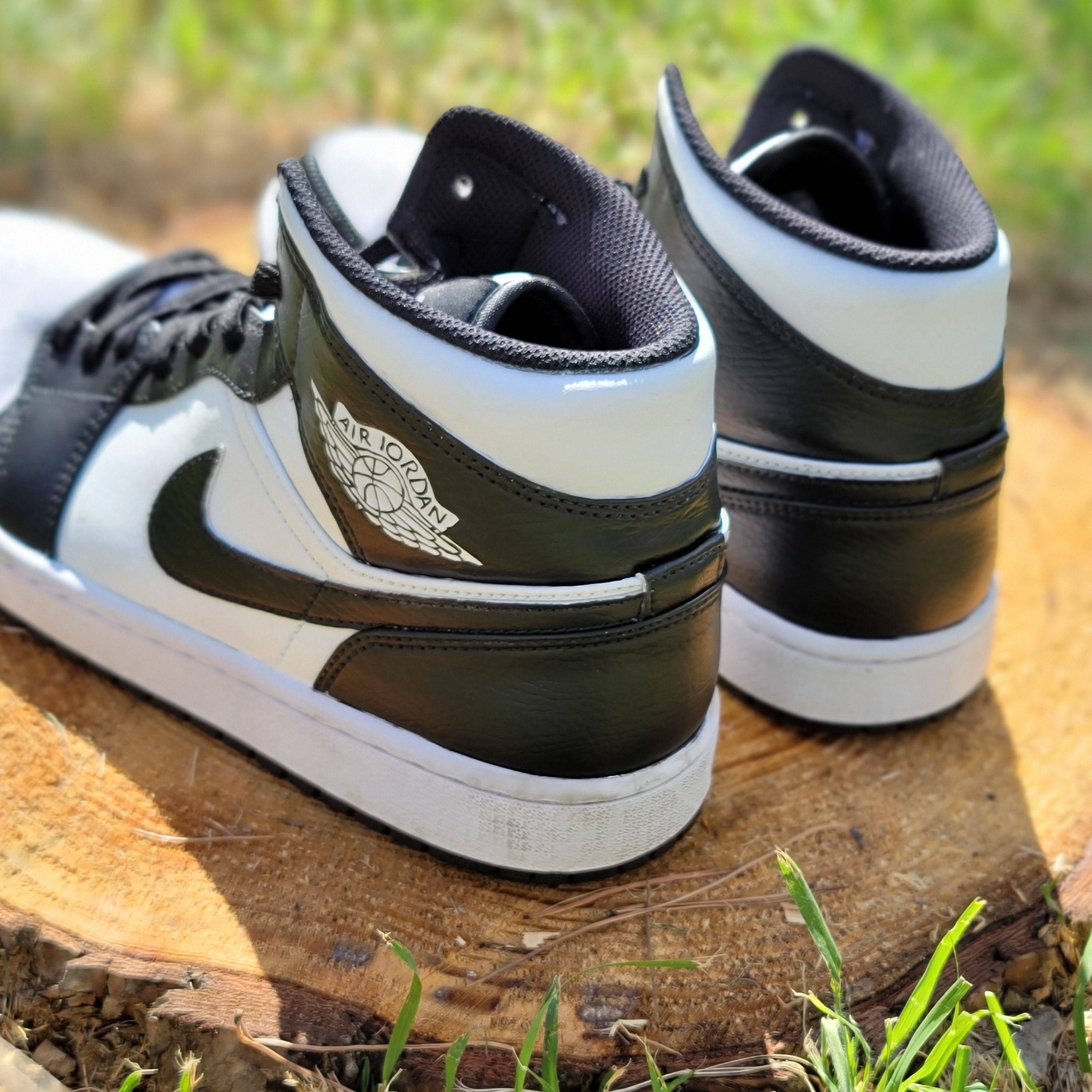 Jordan 1 Mid White Shadow 착용 스타일 - 4