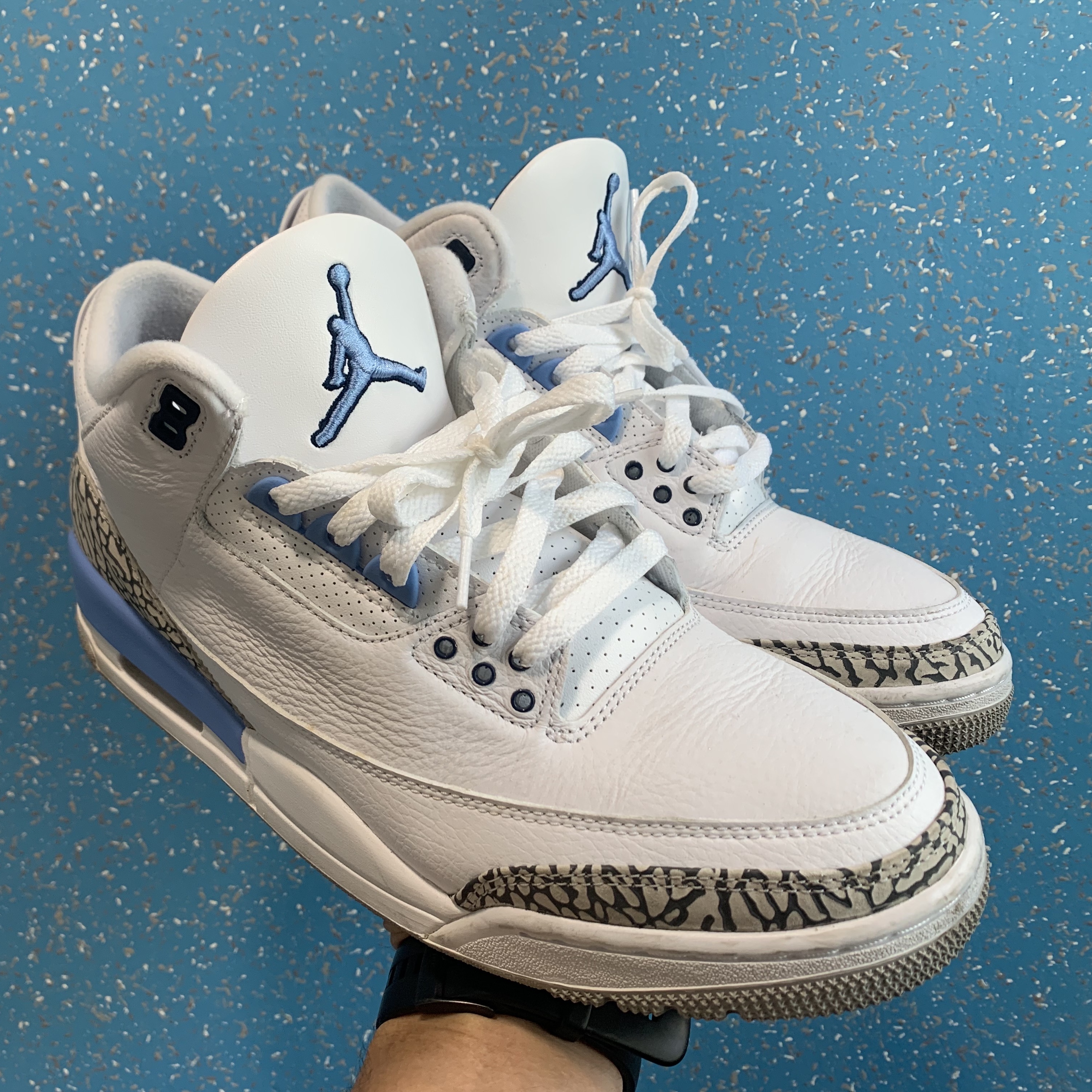 Jordan 3 Retro UNC 2020 착용 스타일 - 1