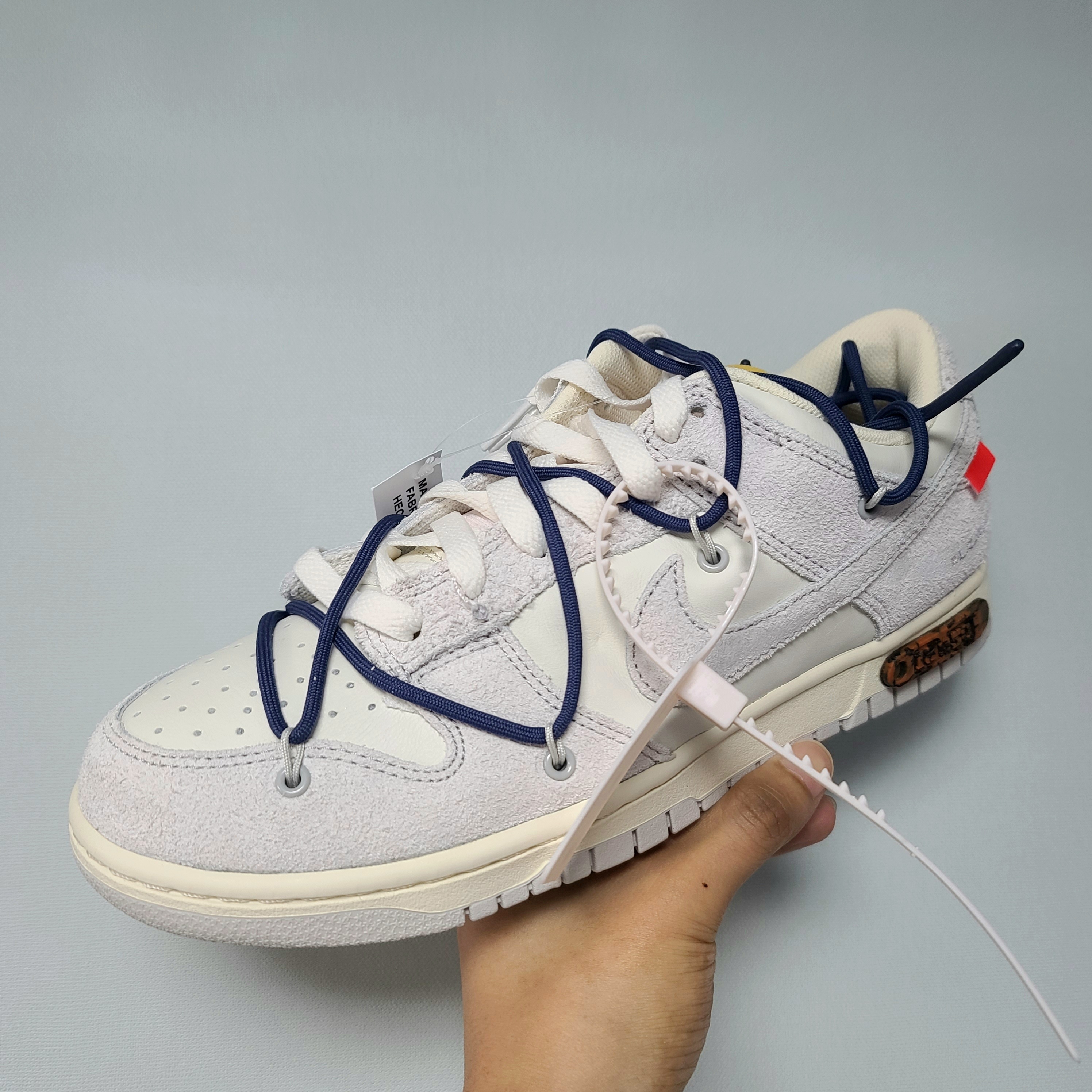 Nike x Off-White Dunk Low The 50 - Lot 18 착용 스타일 - 4