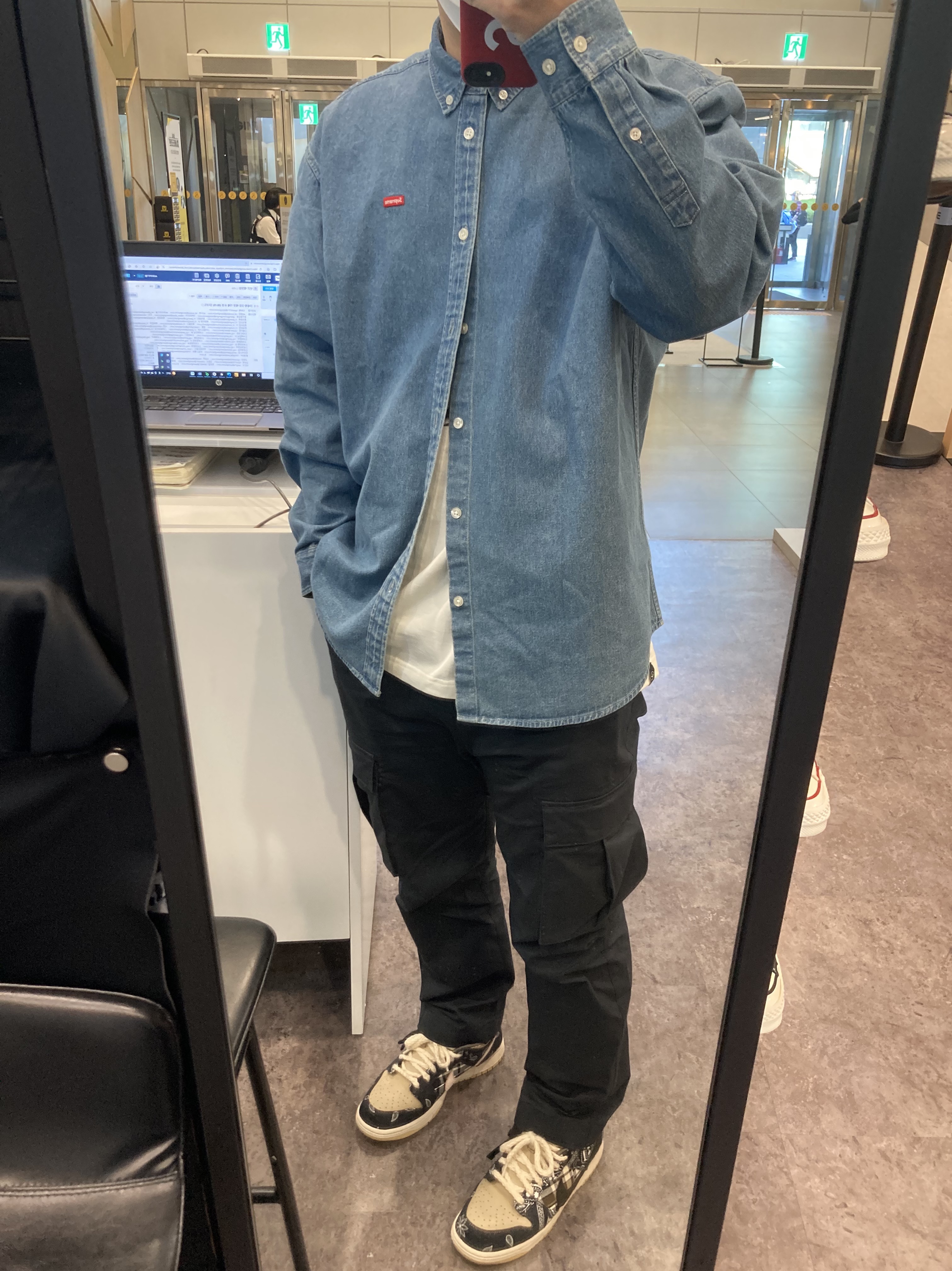 Nike x Travis Scott SB Dunk Low 착용 스타일