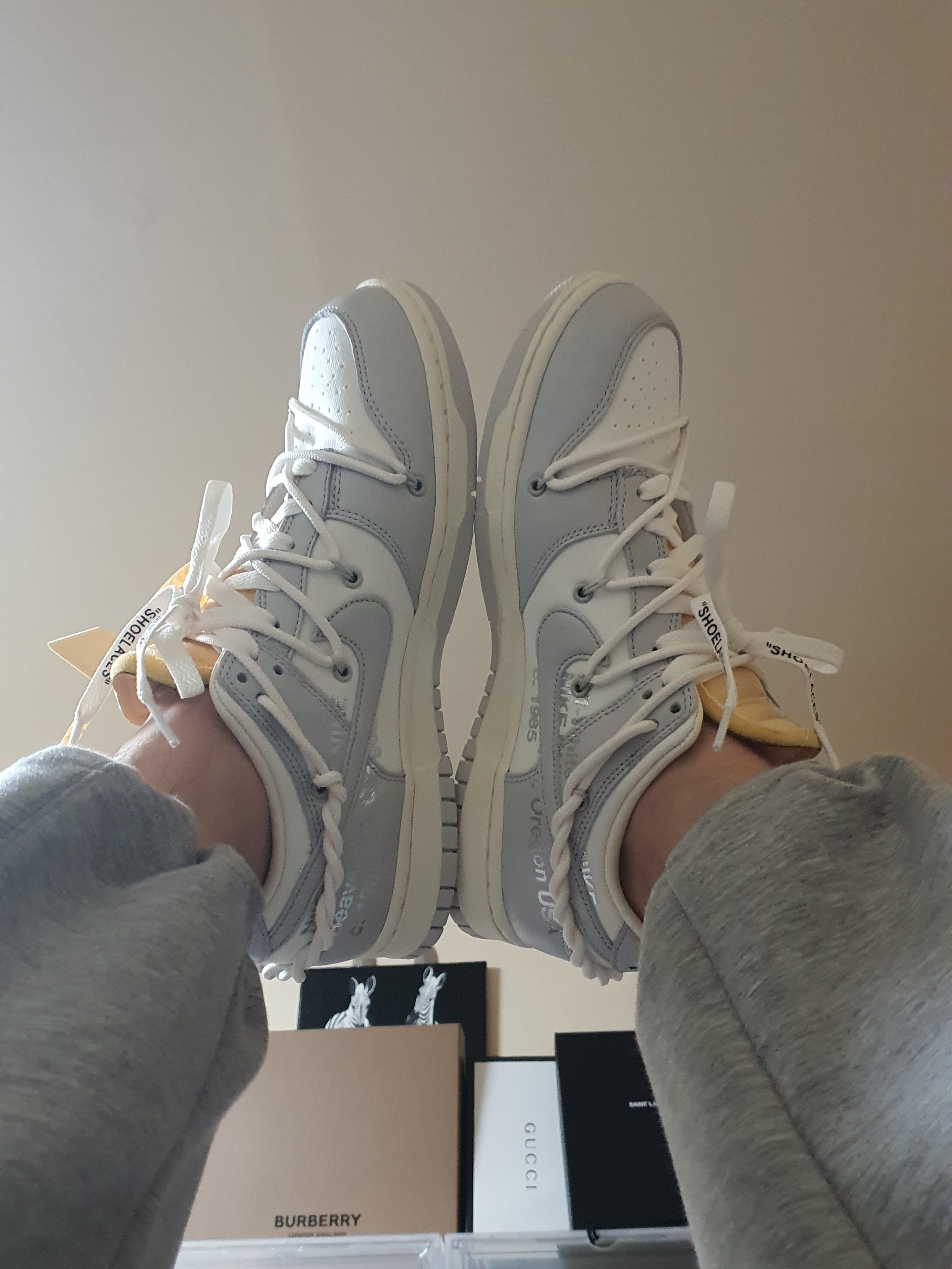 Nike x Off-White Dunk Low The 50 - Lot 46 착용 스타일 - 1