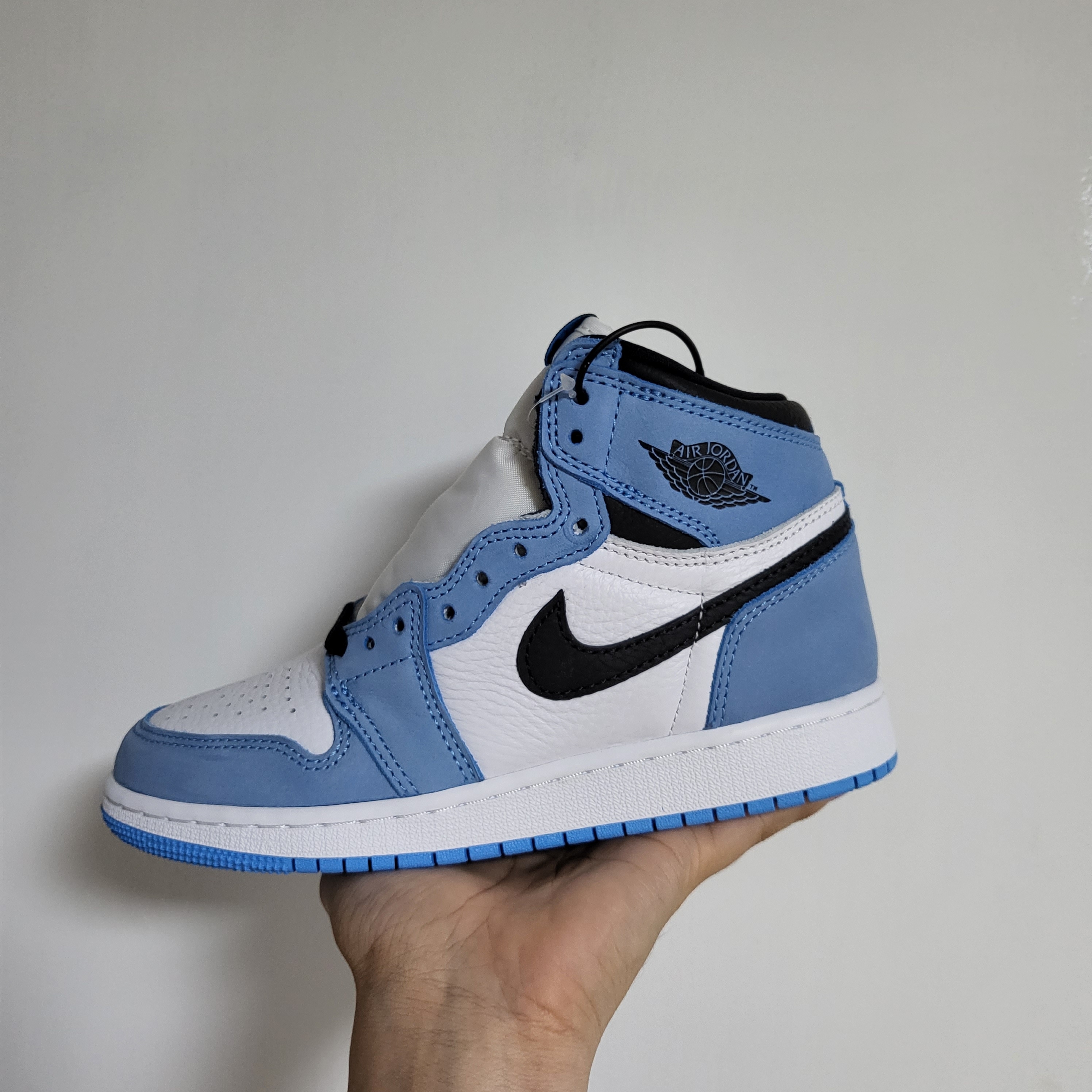 (GS) Jordan 1 Retro High OG University Blue, Jordan 1 Retro High OG University Blue 착용 스타일