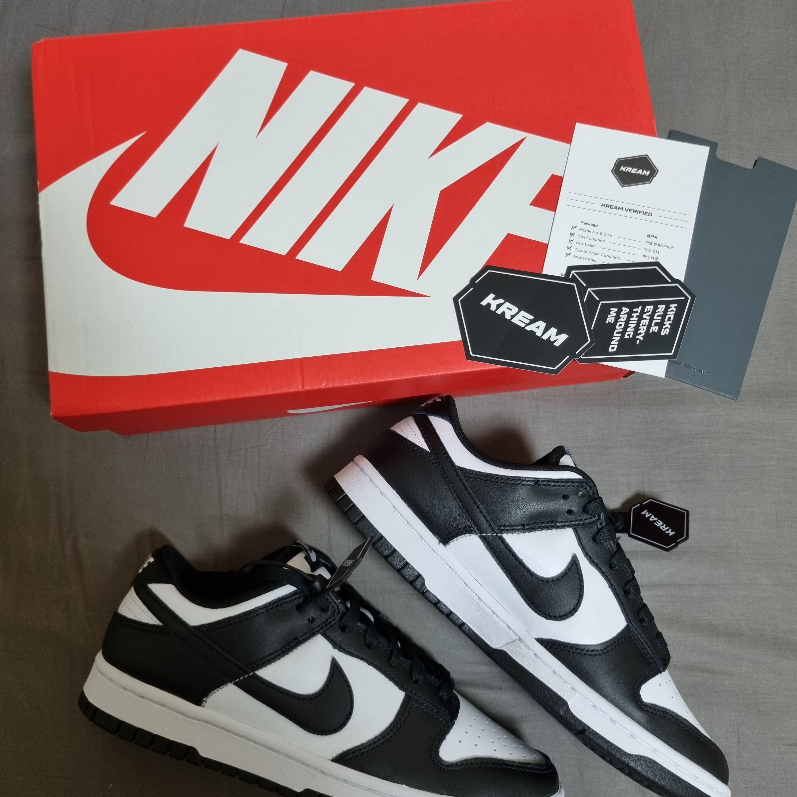 Nike Dunk Low Retro Black 착용 스타일