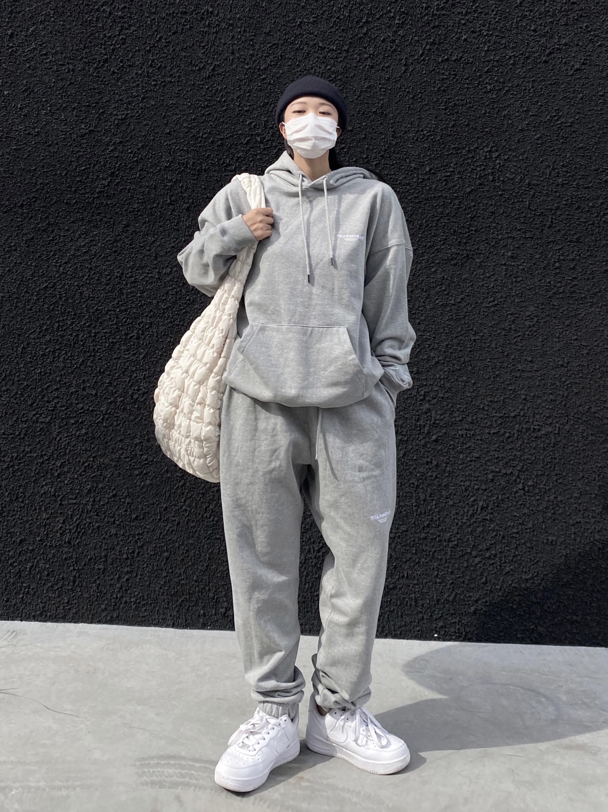 Nike Air Force 1 '07 Low White 착용 스타일