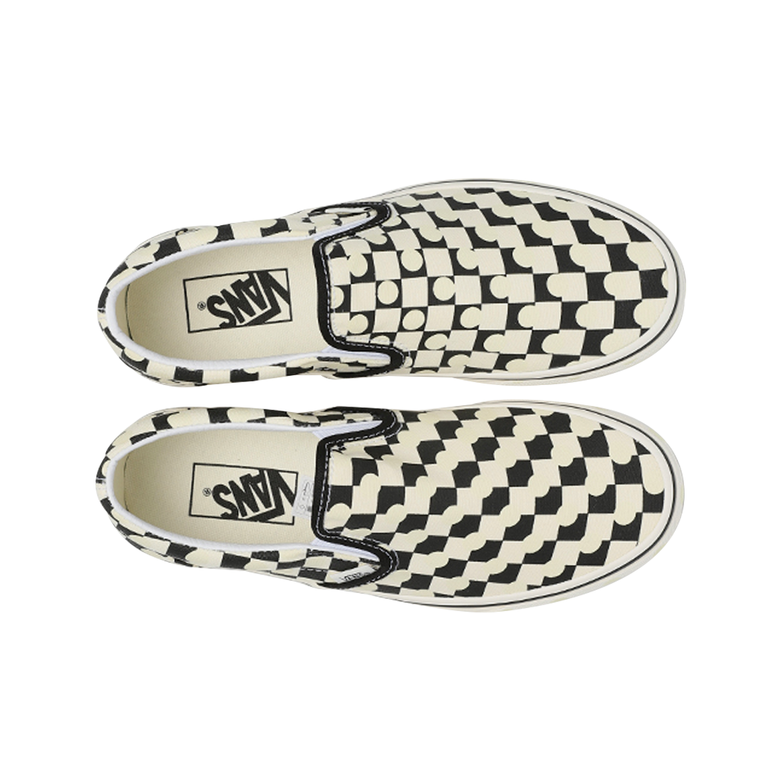 반스 클래식 슬립온 체커보드 UV 잉크(Vans Classic Slip-On Checkerboard UV Ink) - 2