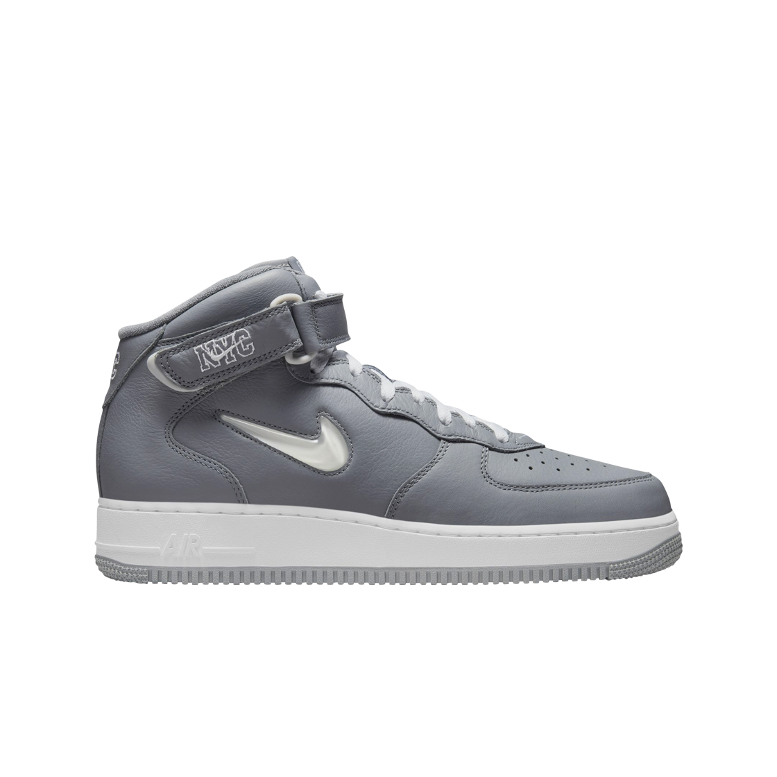 나이키 에어포스 1 미드 QS NYC 쿨 그레이(Nike Air Force 1 Mid QS NYC Cool Grey)