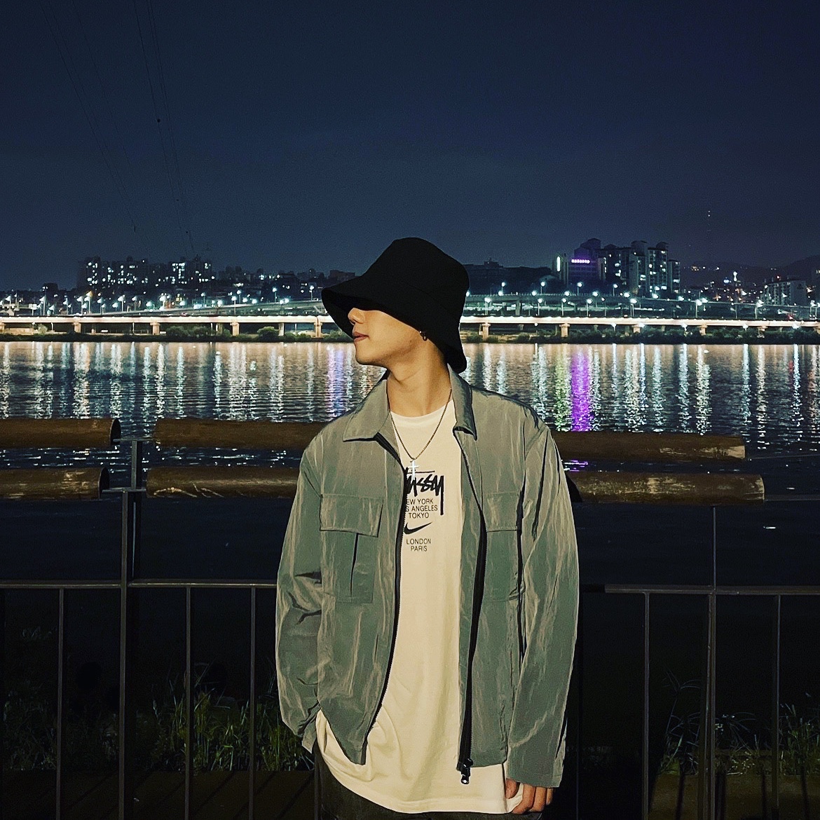 Nike x Stussy WT T-Shirt White - Asia 착용 스타일