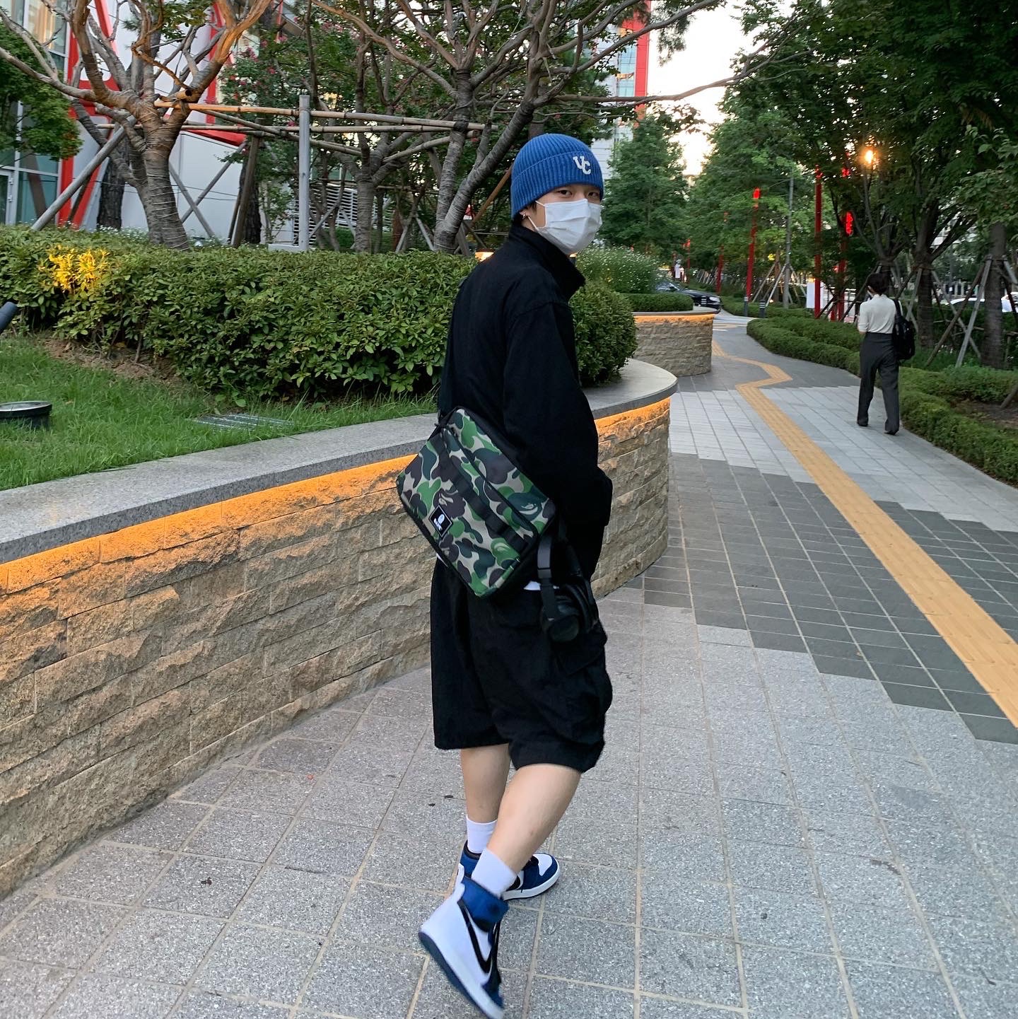 Jordan 1 KO Storm Blue 착용 스타일 - 2
